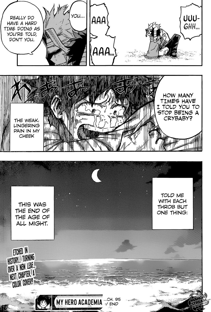 Boku No Hero Academia Chapter 95 page 20 - 