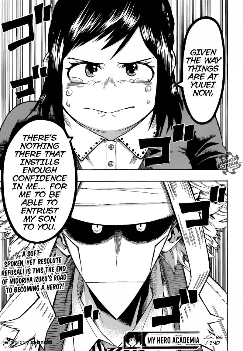 Boku No Hero Academia Chapter 96 page 19 - 