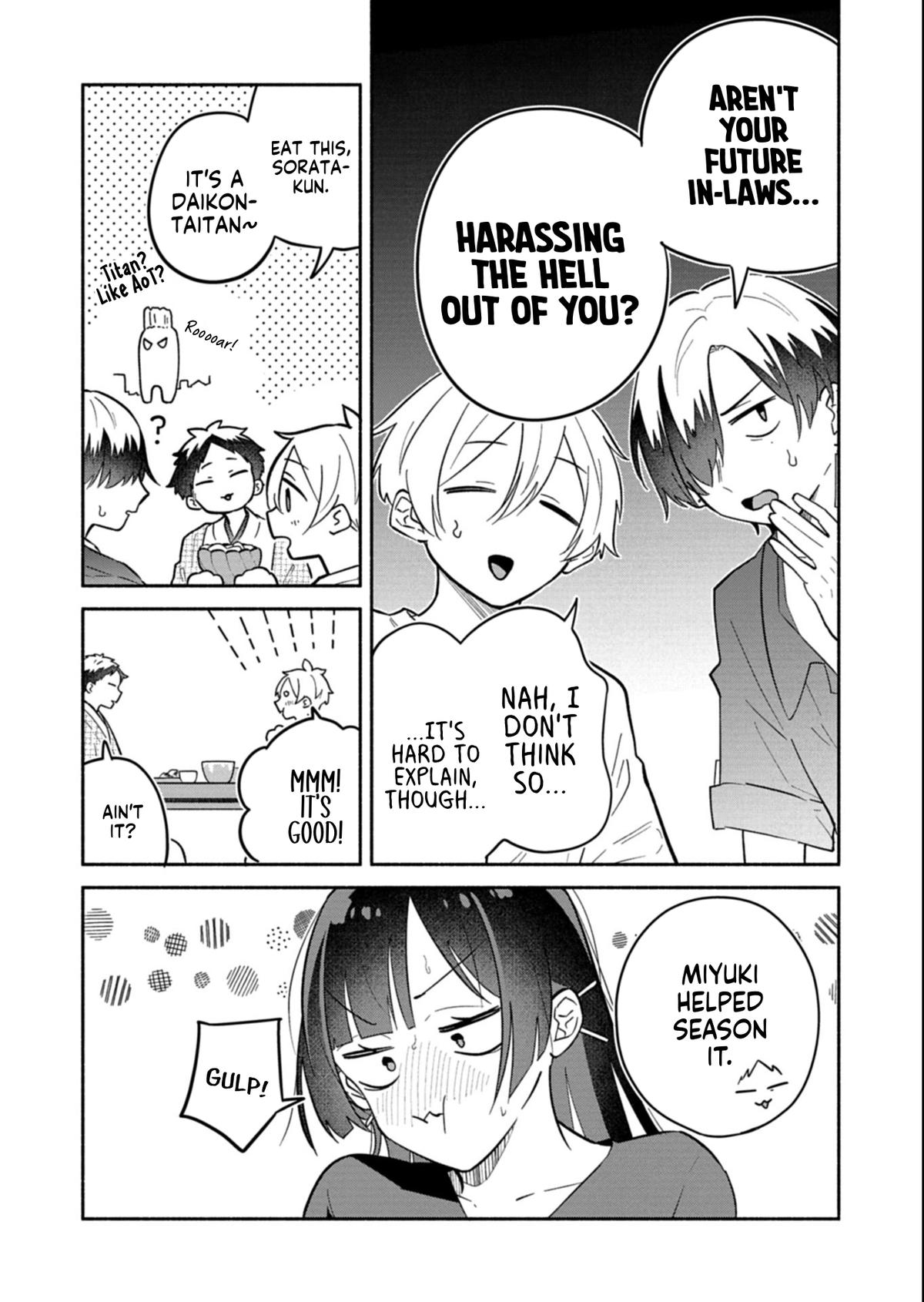 Boku no Ikezuna Konyakusha Chapter 18.1 page 9 - 