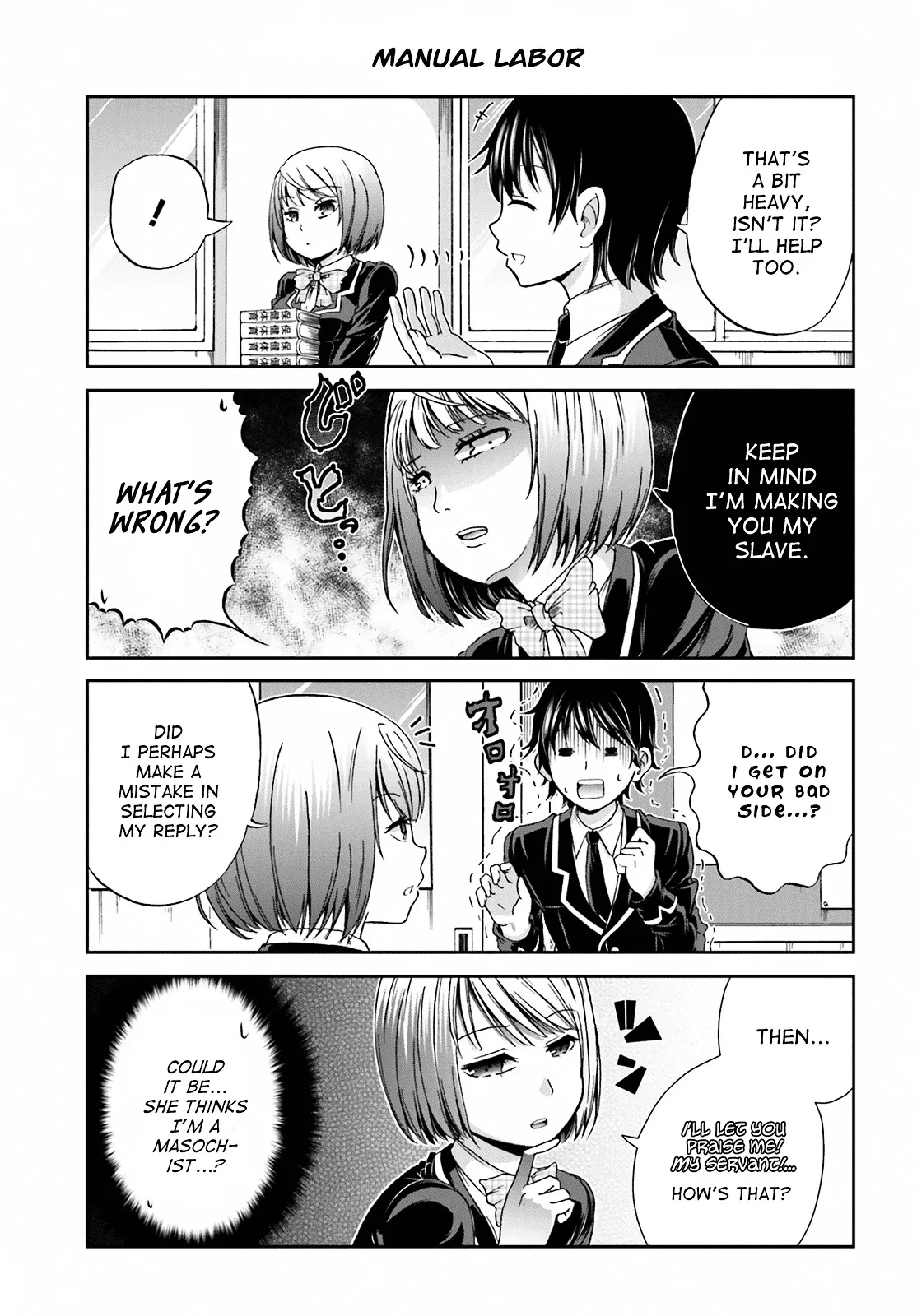 Boku no Kanojo ga Majime Sugiru Shojo Bitch na Ken Chapter 1 page 5 - 