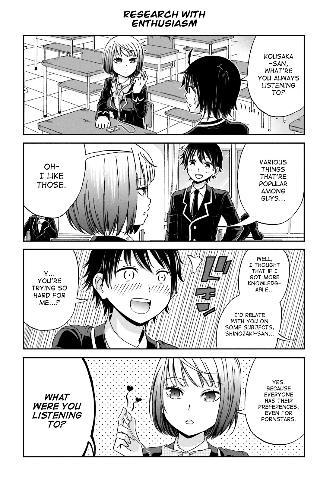 Boku no Kanojo ga Majime Sugiru Shojo Bitch na Ken Chapter 1 page 8 - 
