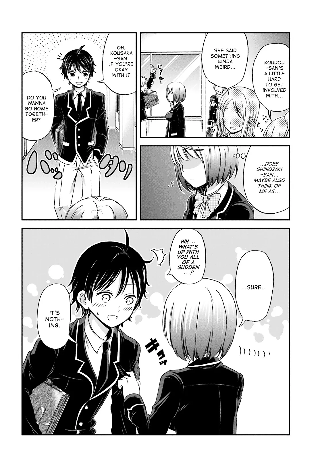 Boku no Kanojo ga Majime Sugiru Shojo Bitch na Ken Chapter 1 page 10 - 