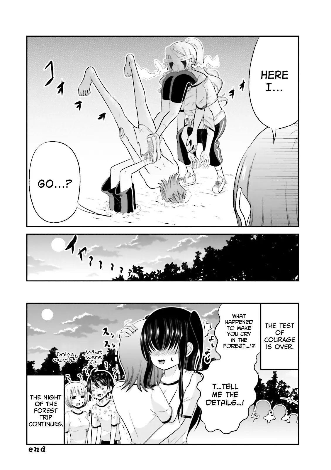 Boku no Kanojo ga Majime Sugiru Shojo Bitch na Ken Chapter 35 page 8 - 