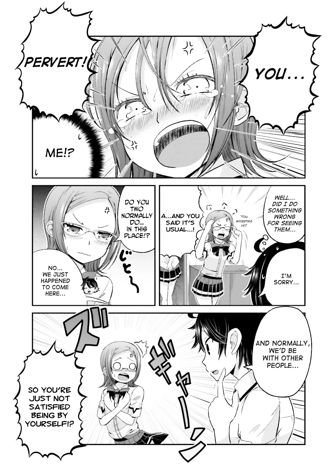 Boku no Kanojo ga Majime Sugiru Shojo Bitch na Ken Chapter 41 page 7 - 