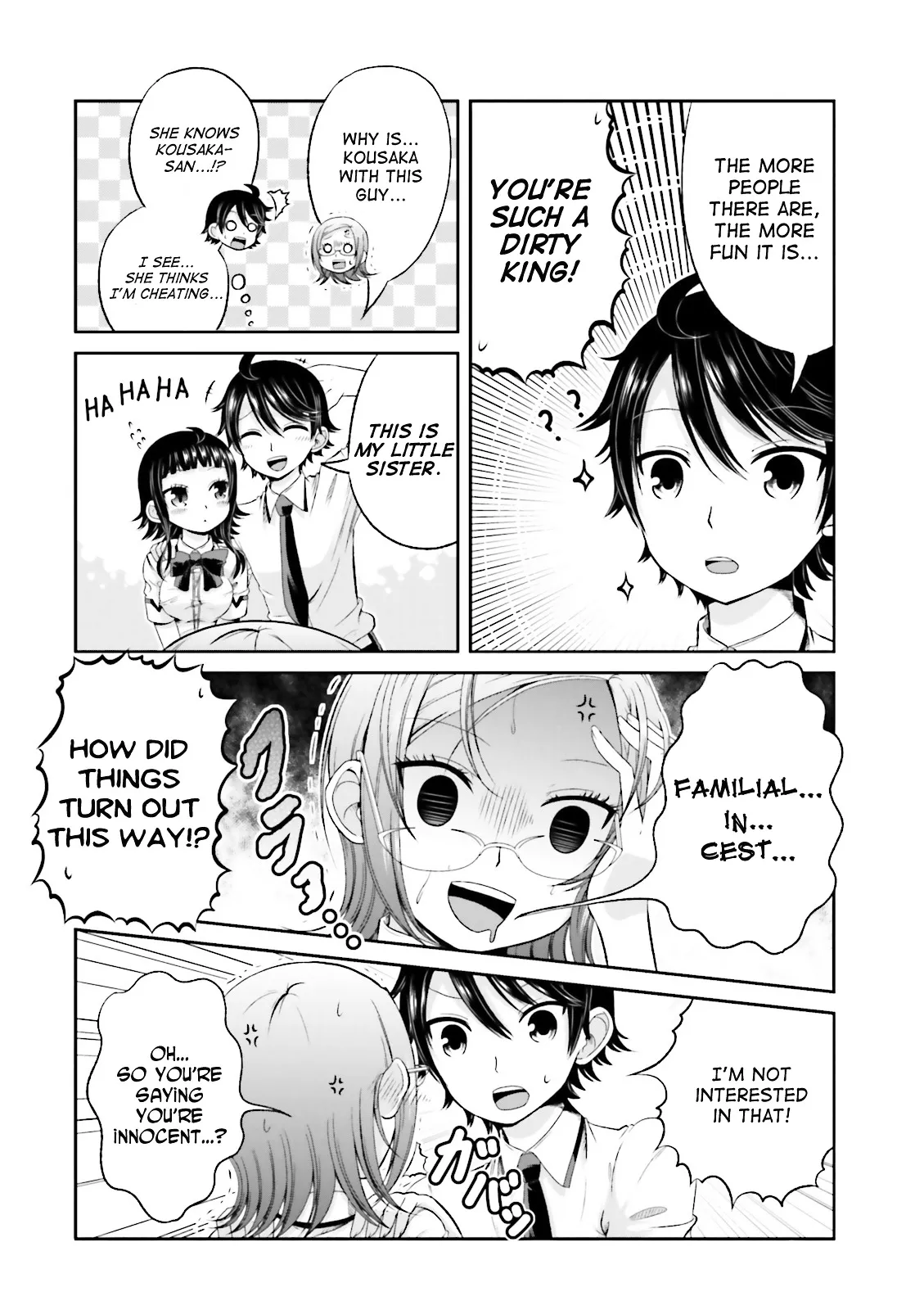 Boku no Kanojo ga Majime Sugiru Shojo Bitch na Ken Chapter 41 page 8 - 