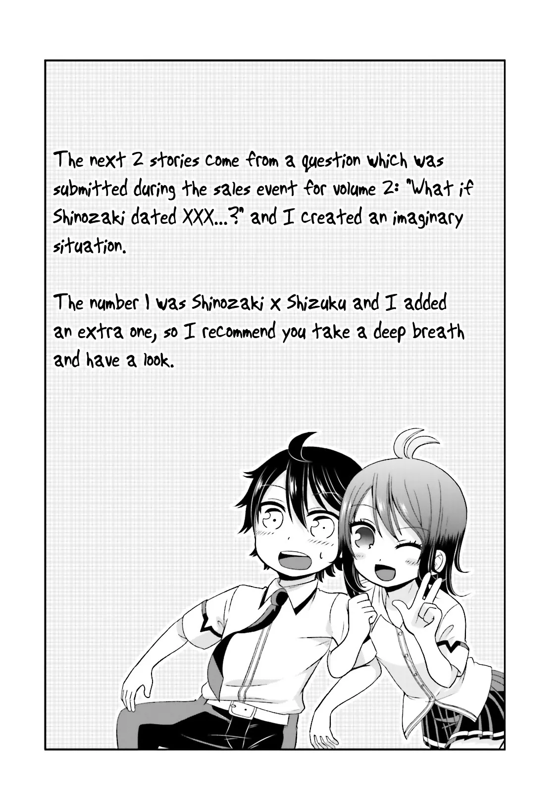 Boku no Kanojo ga Majime Sugiru Shojo Bitch na Ken Chapter 43.1 page 1 - 