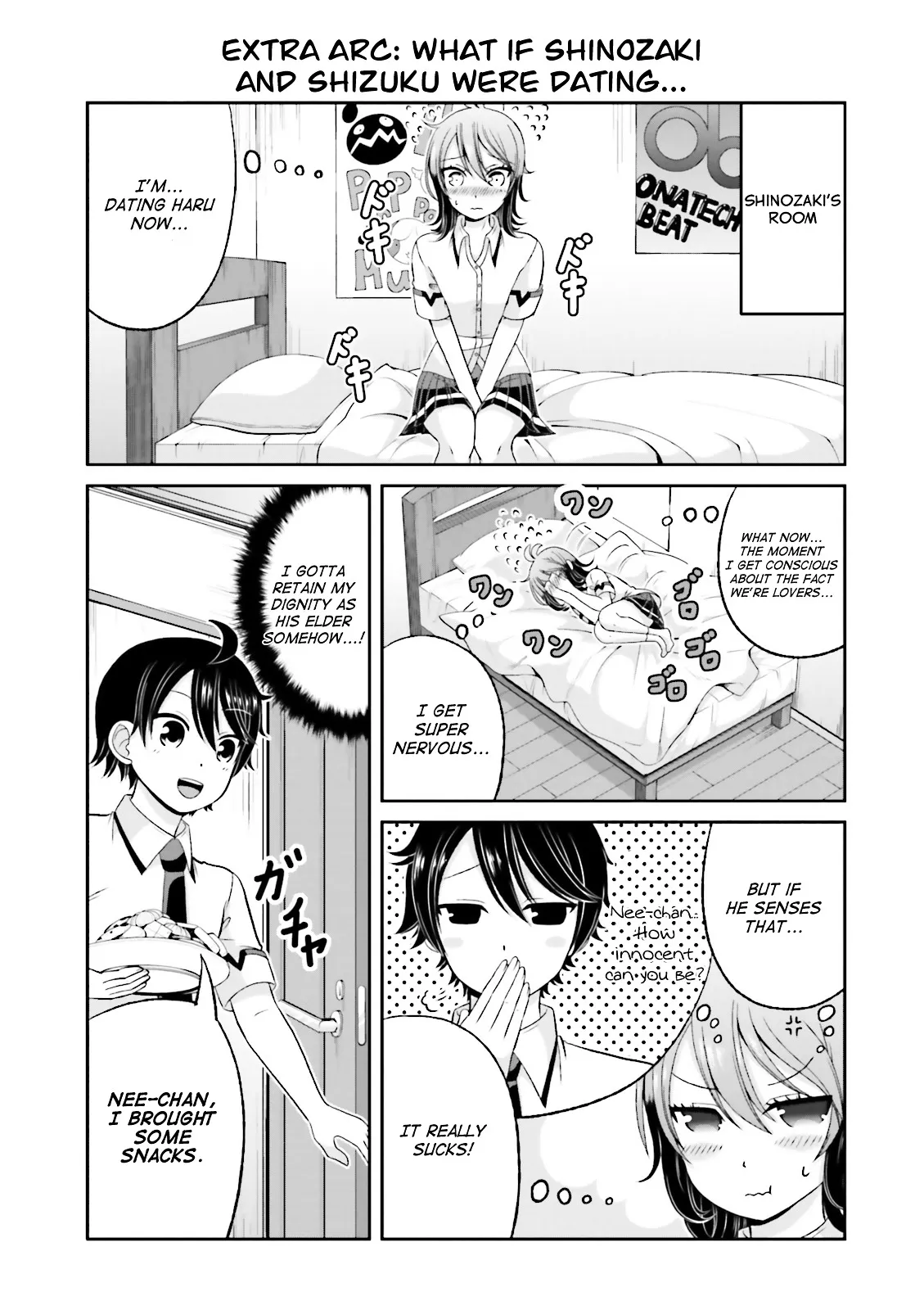 Boku no Kanojo ga Majime Sugiru Shojo Bitch na Ken Chapter 43.1 page 2 - 