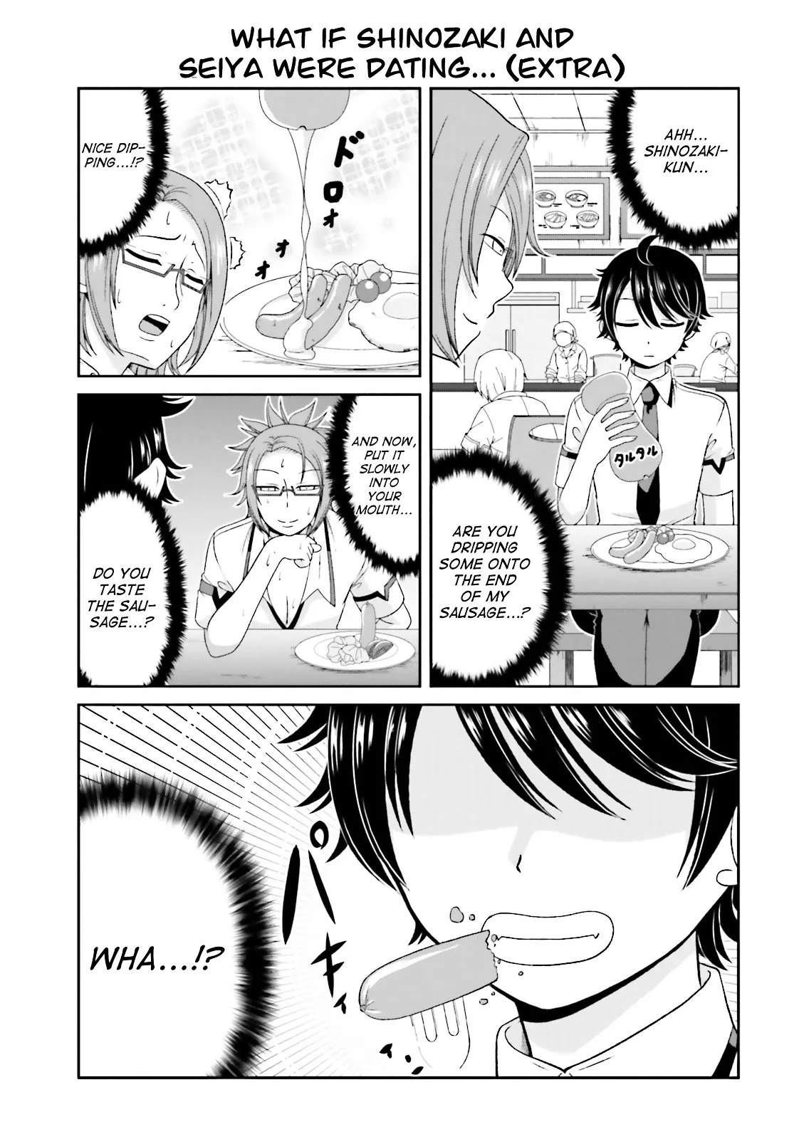 Boku no Kanojo ga Majime Sugiru Shojo Bitch na Ken Chapter 43.1 page 8 - 