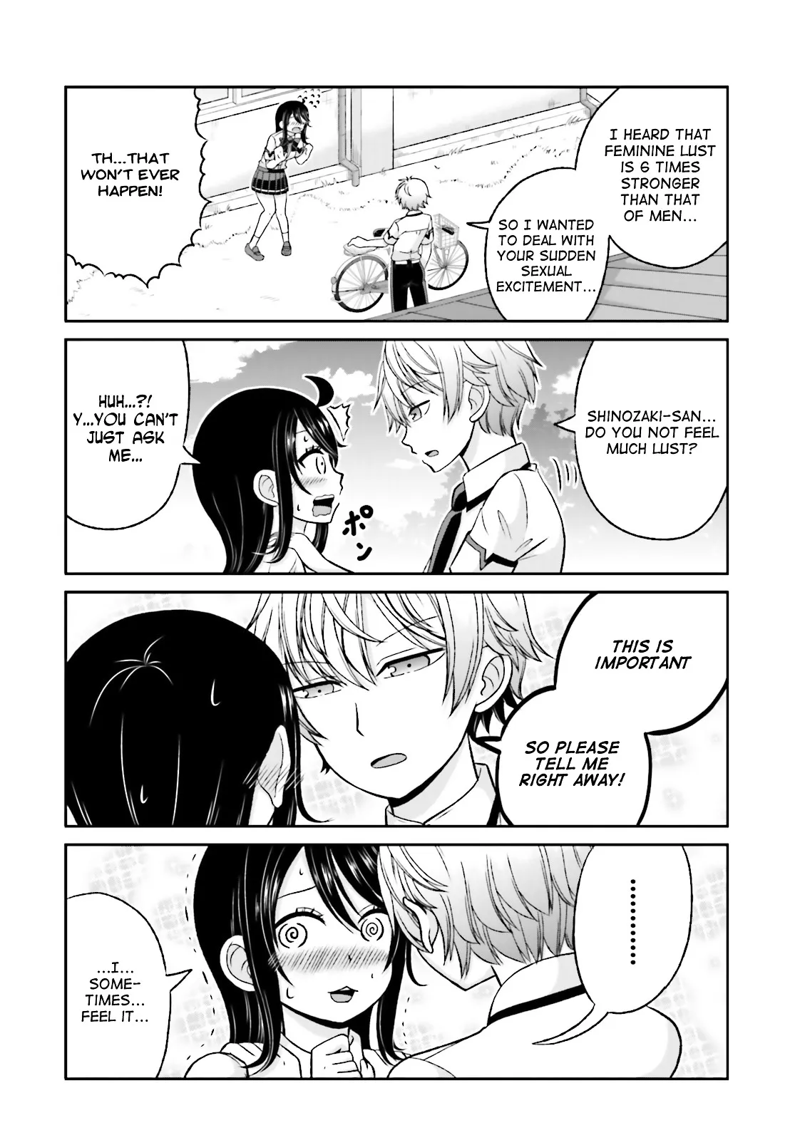 Boku no Kanojo ga Majime Sugiru Shojo Bitch na Ken Chapter 43.2 page 3 - 