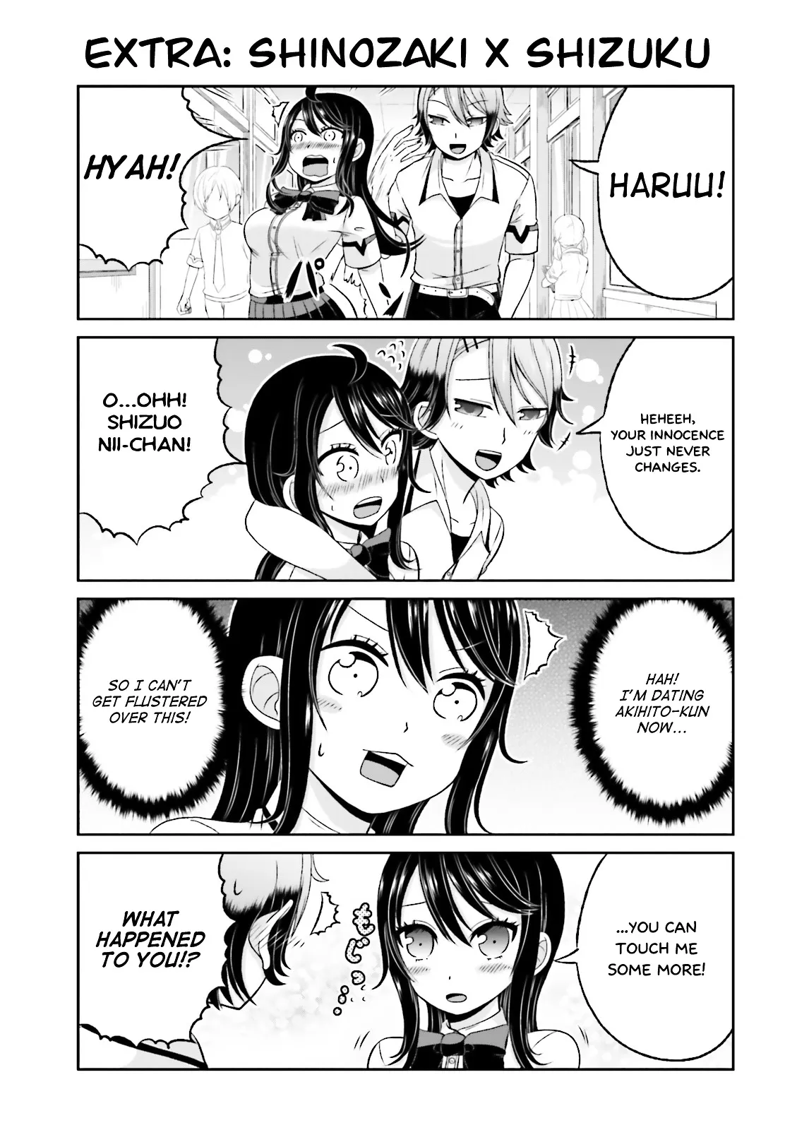 Boku no Kanojo ga Majime Sugiru Shojo Bitch na Ken Chapter 43.2 page 8 - 