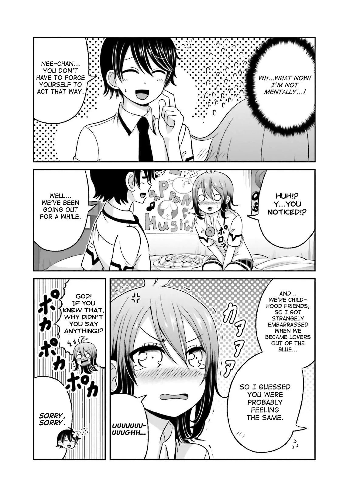Boku no Kanojo ga Majime Sugiru Shojo Bitch na Ken Chapter 43.5 page 6 - 