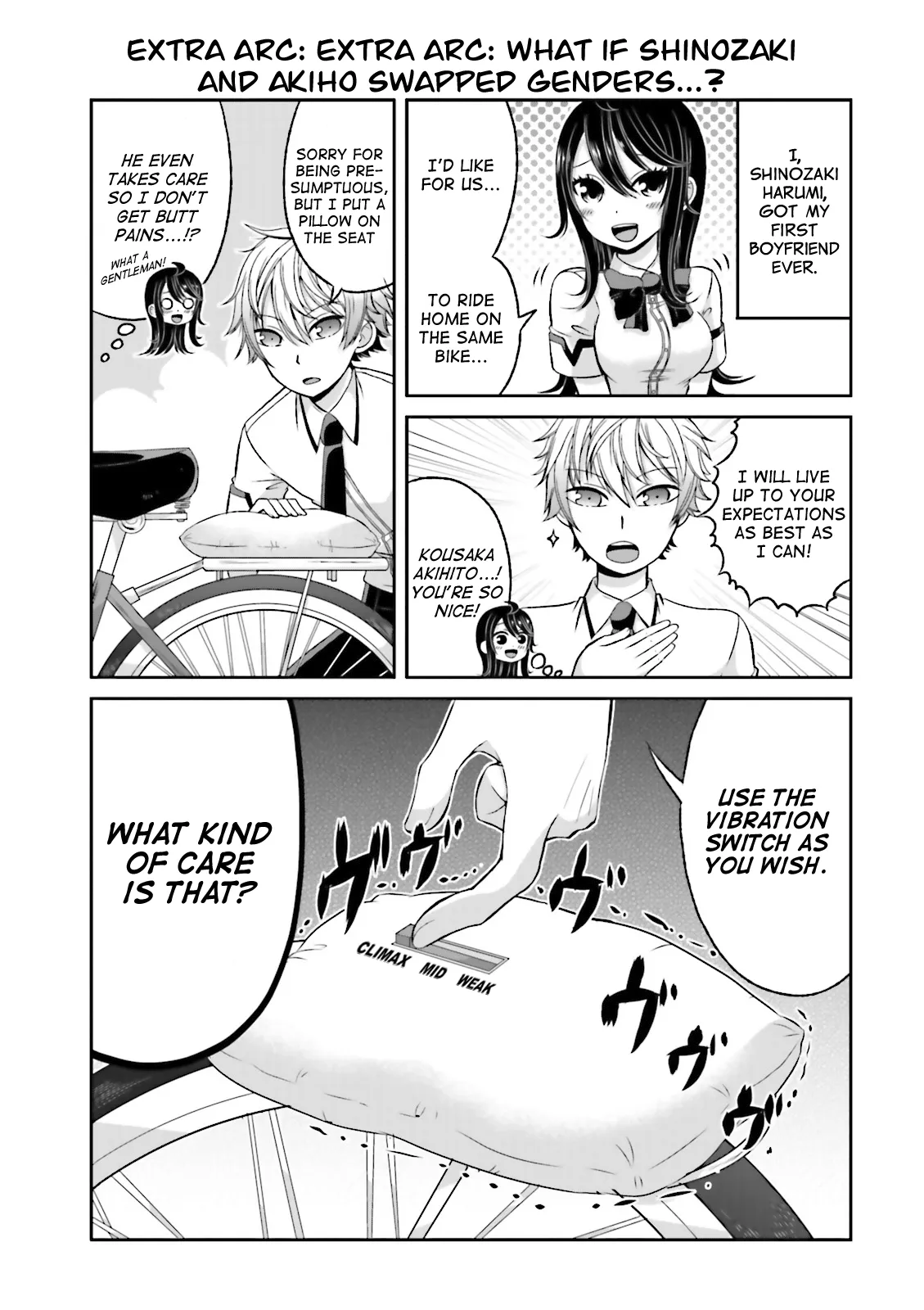 Boku no Kanojo ga Majime Sugiru Shojo Bitch na Ken Chapter 43.6 page 2 - 