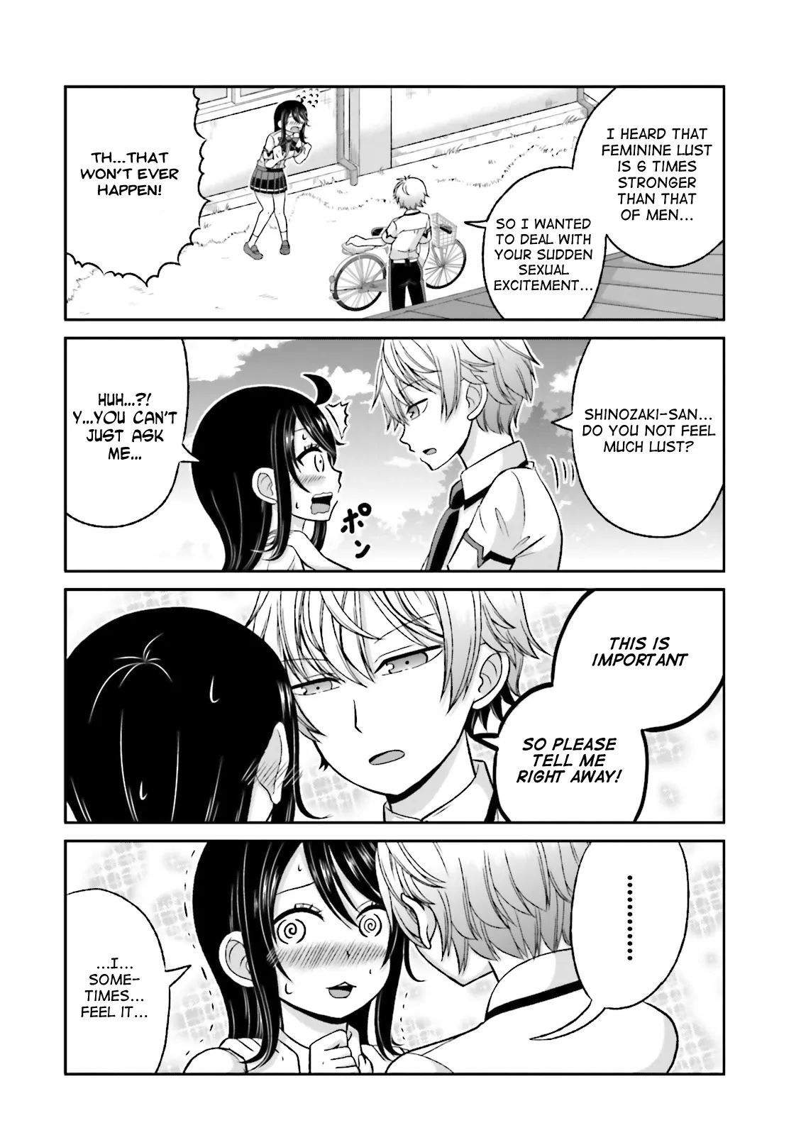 Boku no Kanojo ga Majime Sugiru Shojo Bitch na Ken Chapter 43.6 page 3 - 