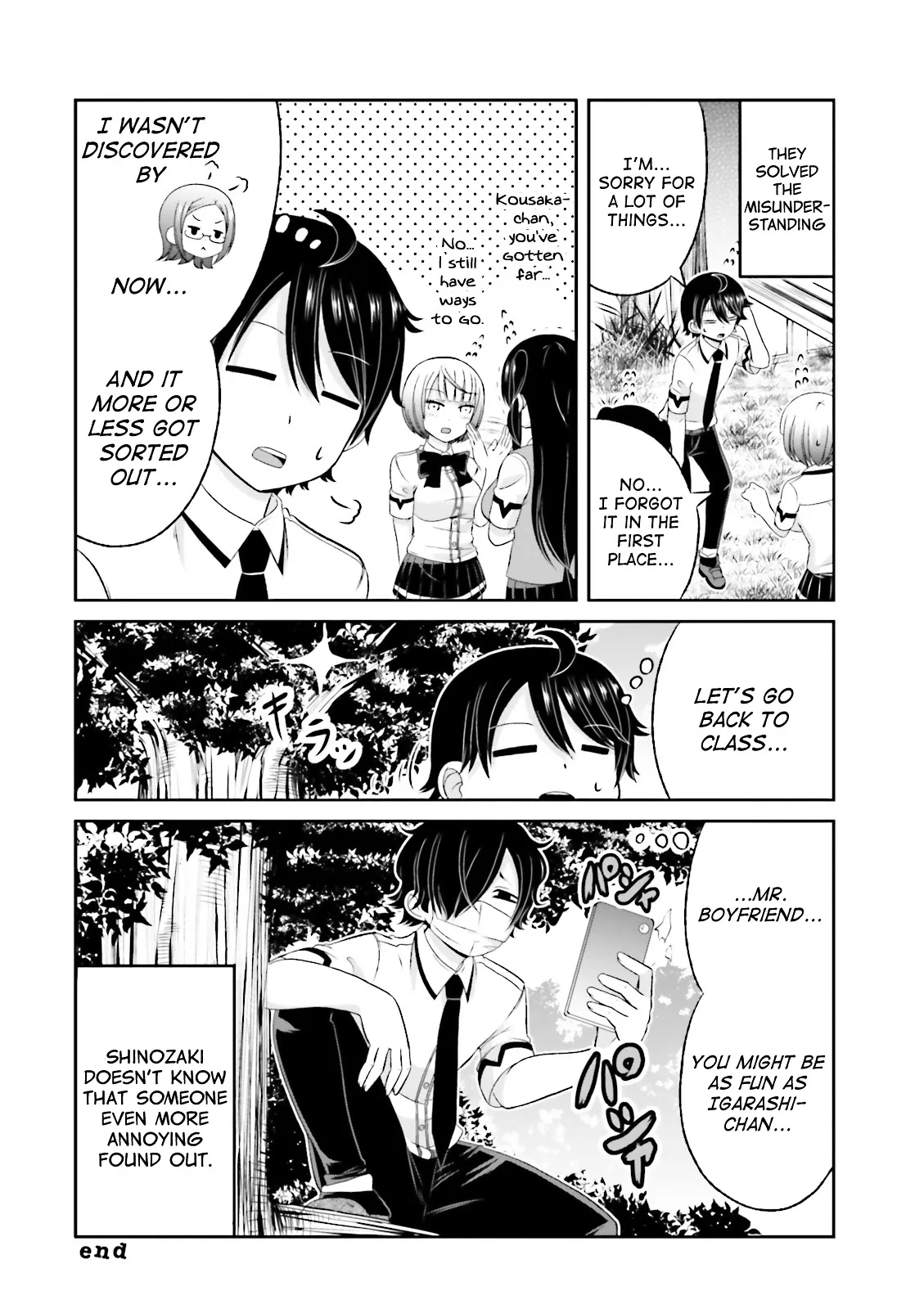 Boku no Kanojo ga Majime Sugiru Shojo Bitch na Ken Chapter 43 page 10 - 