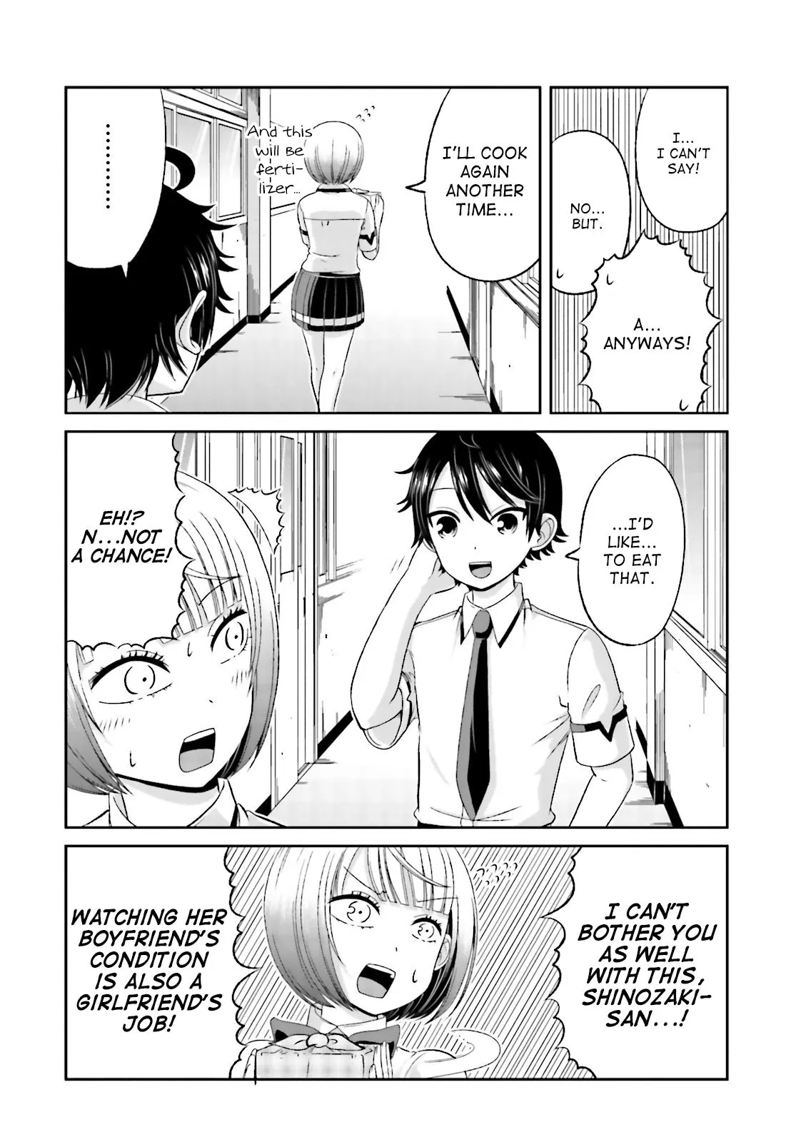 Boku no Kanojo ga Majime Sugiru Shojo Bitch na Ken Chapter 46 page 8 - 