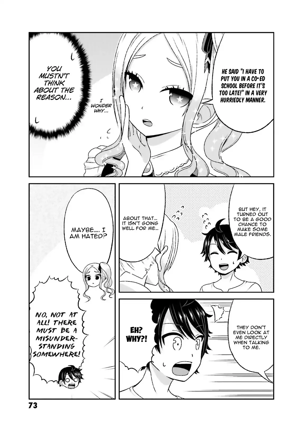 Boku no Kanojo ga Majime Sugiru Shojo Bitch na Ken Chapter 50 page 8 - 