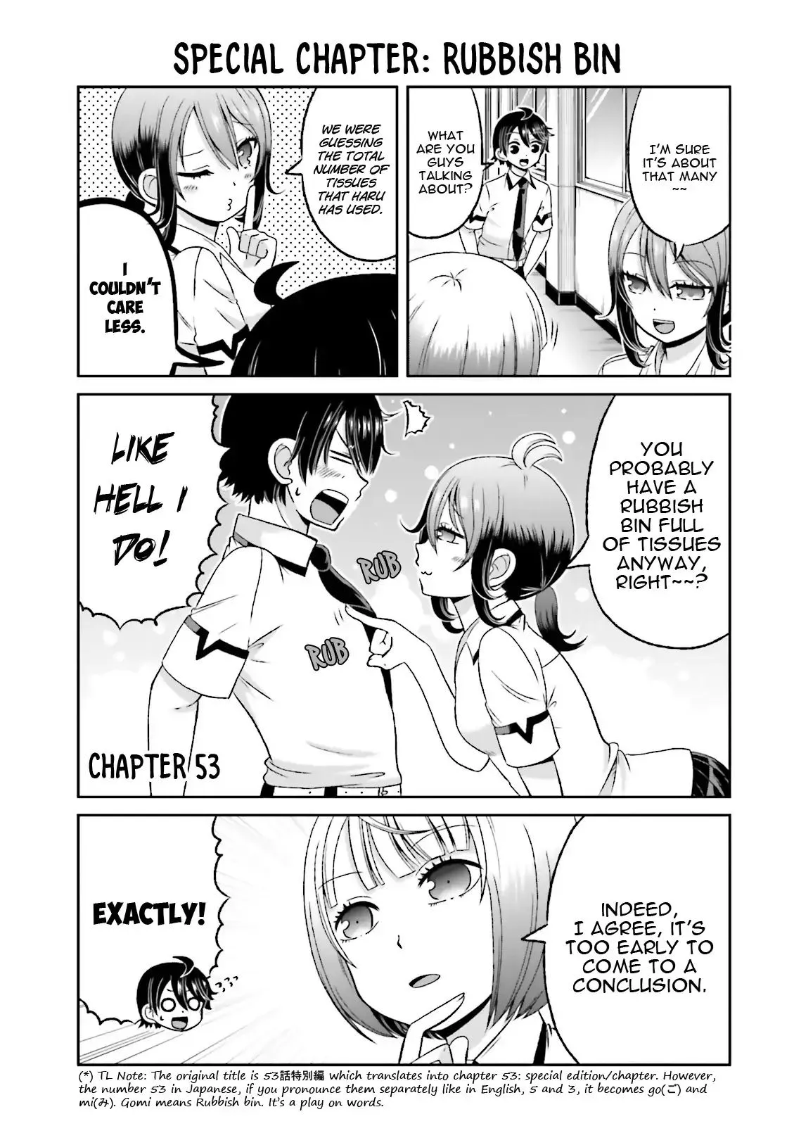 Boku no Kanojo ga Majime Sugiru Shojo Bitch na Ken Chapter 53 page 2 - 