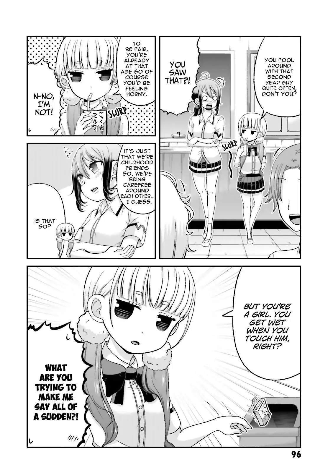 Boku no Kanojo ga Majime Sugiru Shojo Bitch na Ken Chapter 54 page 3 - 