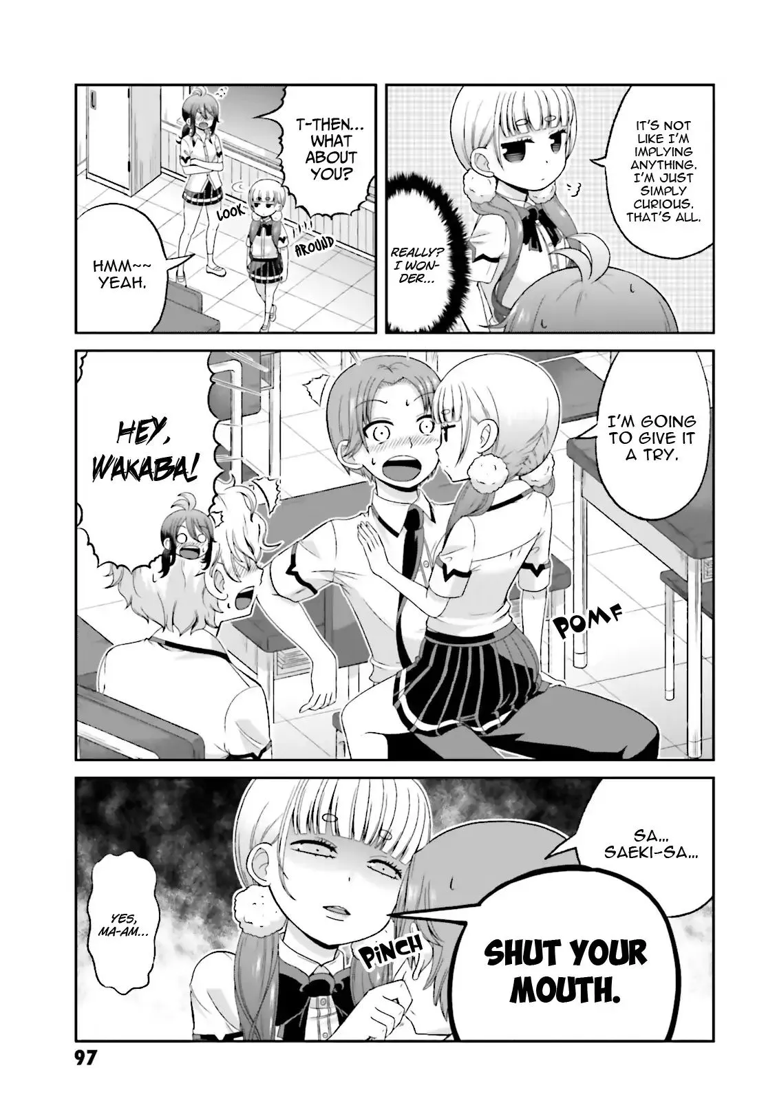 Boku no Kanojo ga Majime Sugiru Shojo Bitch na Ken Chapter 54 page 4 - 
