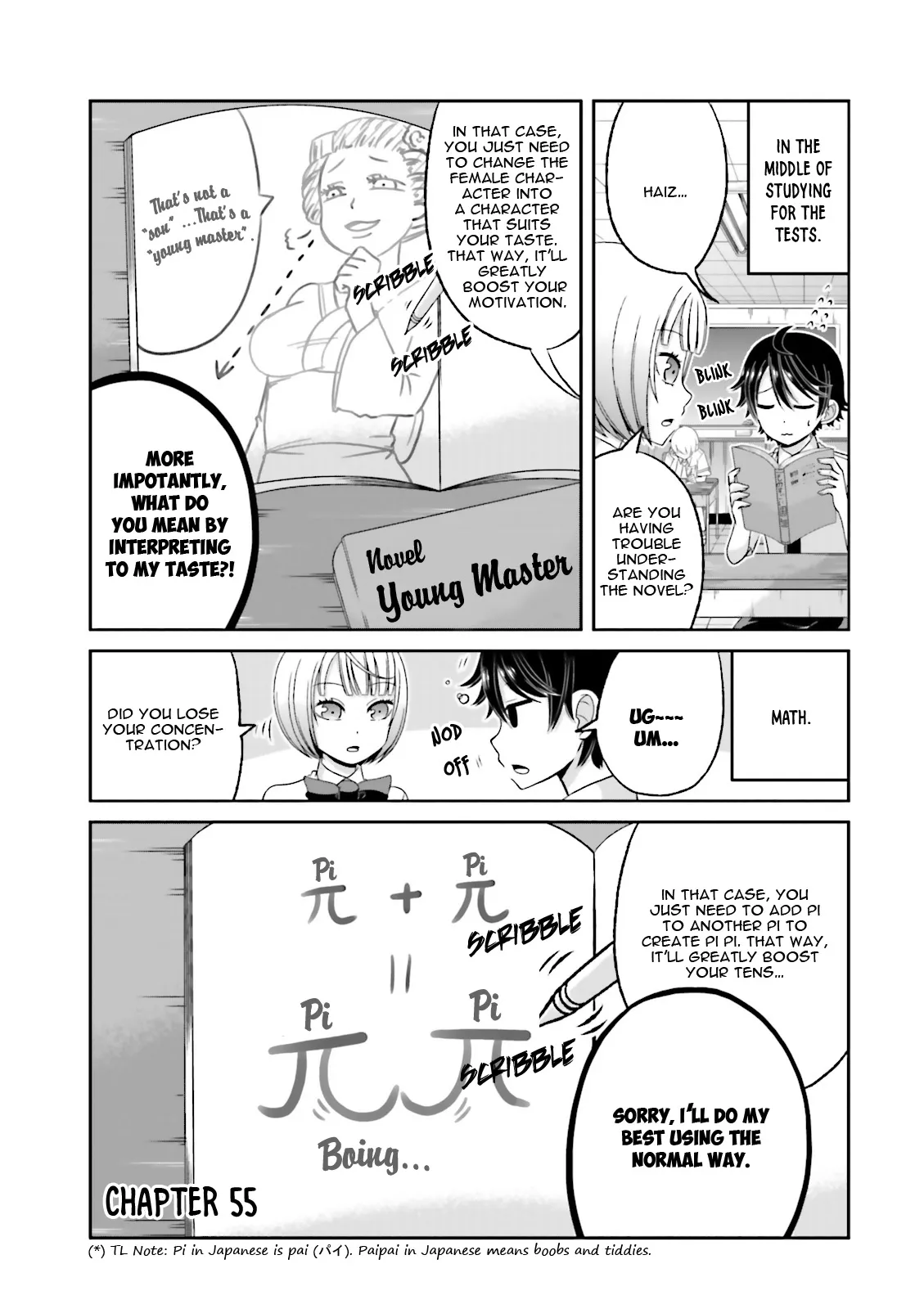Boku no Kanojo ga Majime Sugiru Shojo Bitch na Ken Chapter 55 page 2 - 