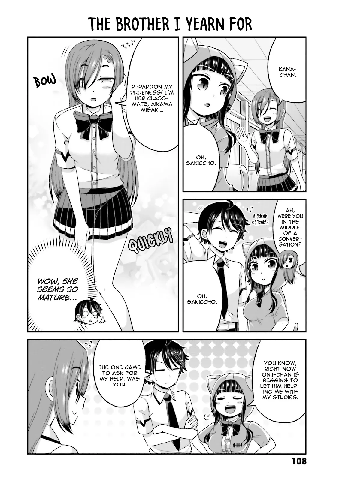 Boku no Kanojo ga Majime Sugiru Shojo Bitch na Ken Chapter 55 page 5 - 