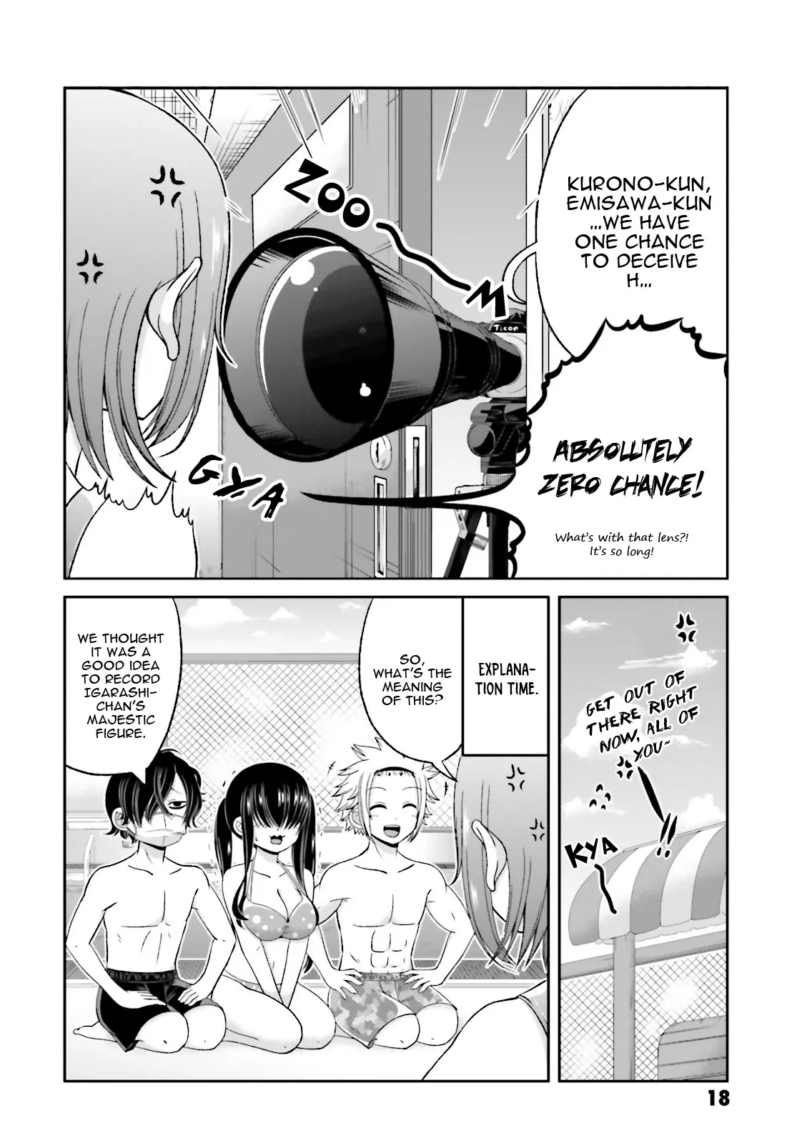 Boku no Kanojo ga Majime Sugiru Shojo Bitch na Ken Chapter 57 page 5 - 