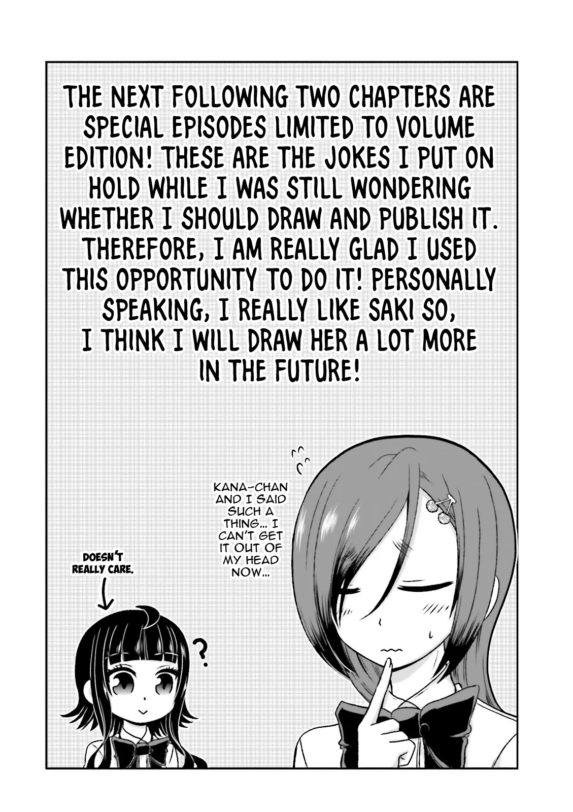 Boku no Kanojo ga Majime Sugiru Shojo Bitch na Ken Chapter 58 page 2 - 
