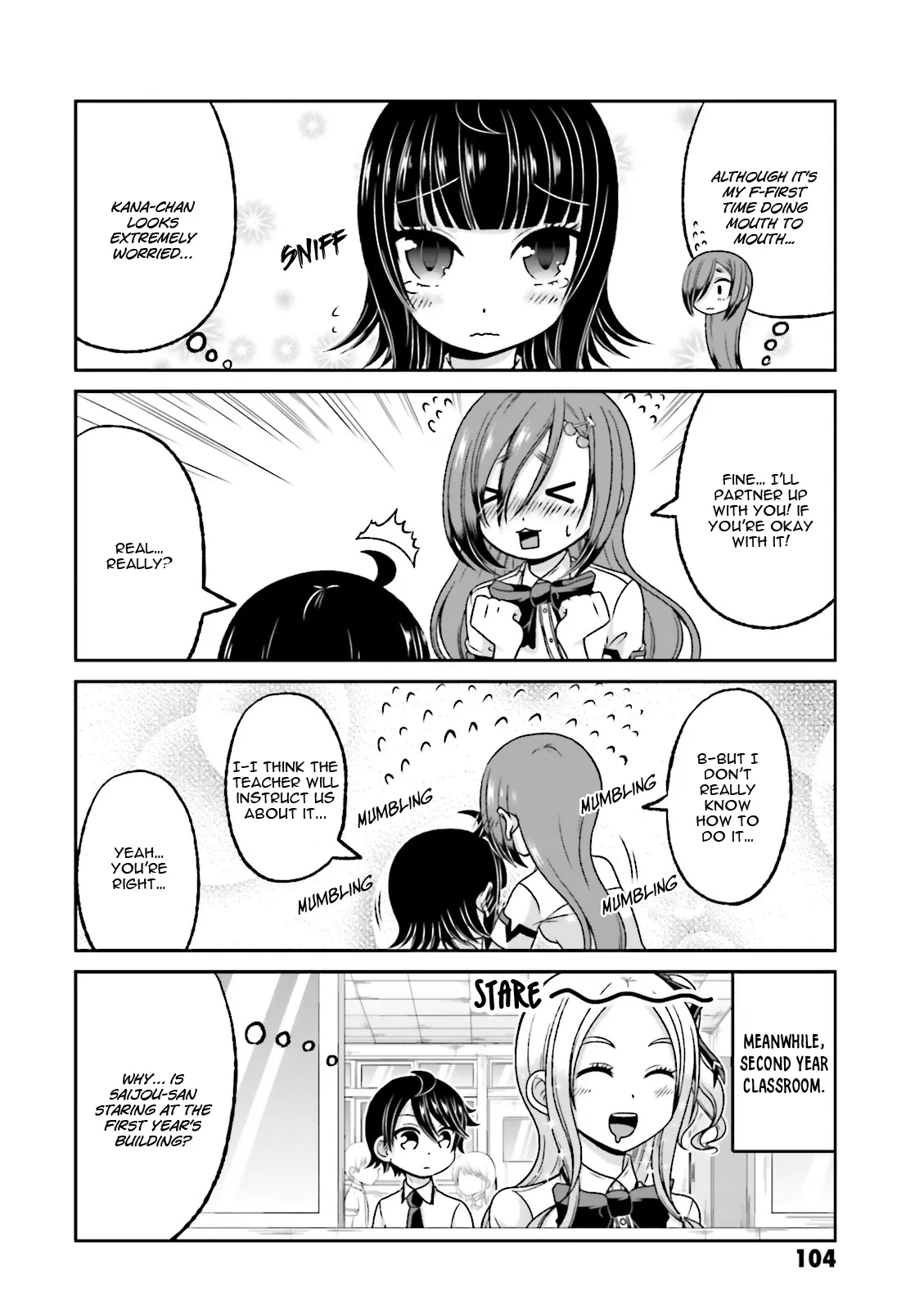 Boku no Kanojo ga Majime Sugiru Shojo Bitch na Ken Chapter 58 page 12 - 