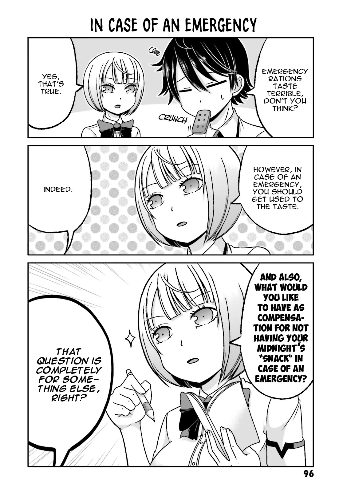 Boku no Kanojo ga Majime Sugiru Shojo Bitch na Ken Chapter 58 page 4 - 