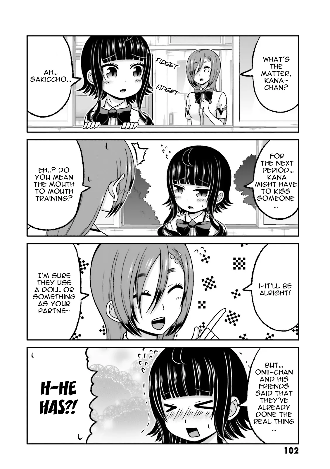 Boku no Kanojo ga Majime Sugiru Shojo Bitch na Ken Chapter 58 page 10 - 