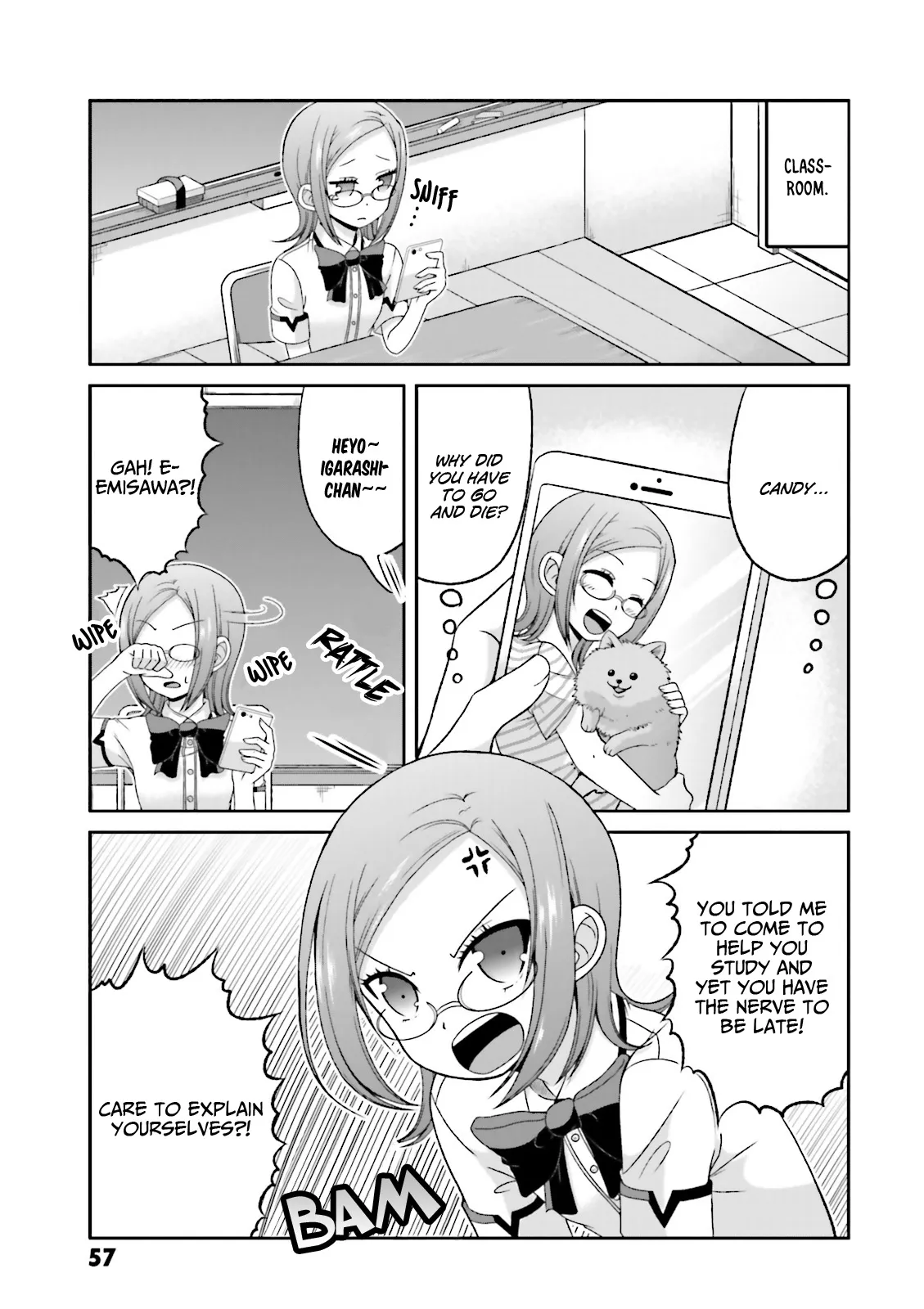 Boku no Kanojo ga Majime Sugiru Shojo Bitch na Ken Chapter 61 page 6 - 