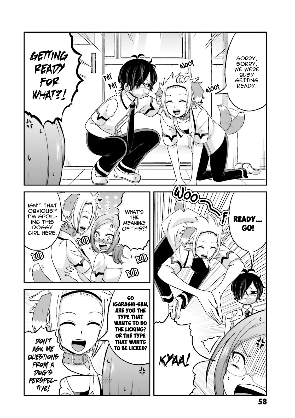 Boku no Kanojo ga Majime Sugiru Shojo Bitch na Ken Chapter 61 page 7 - 