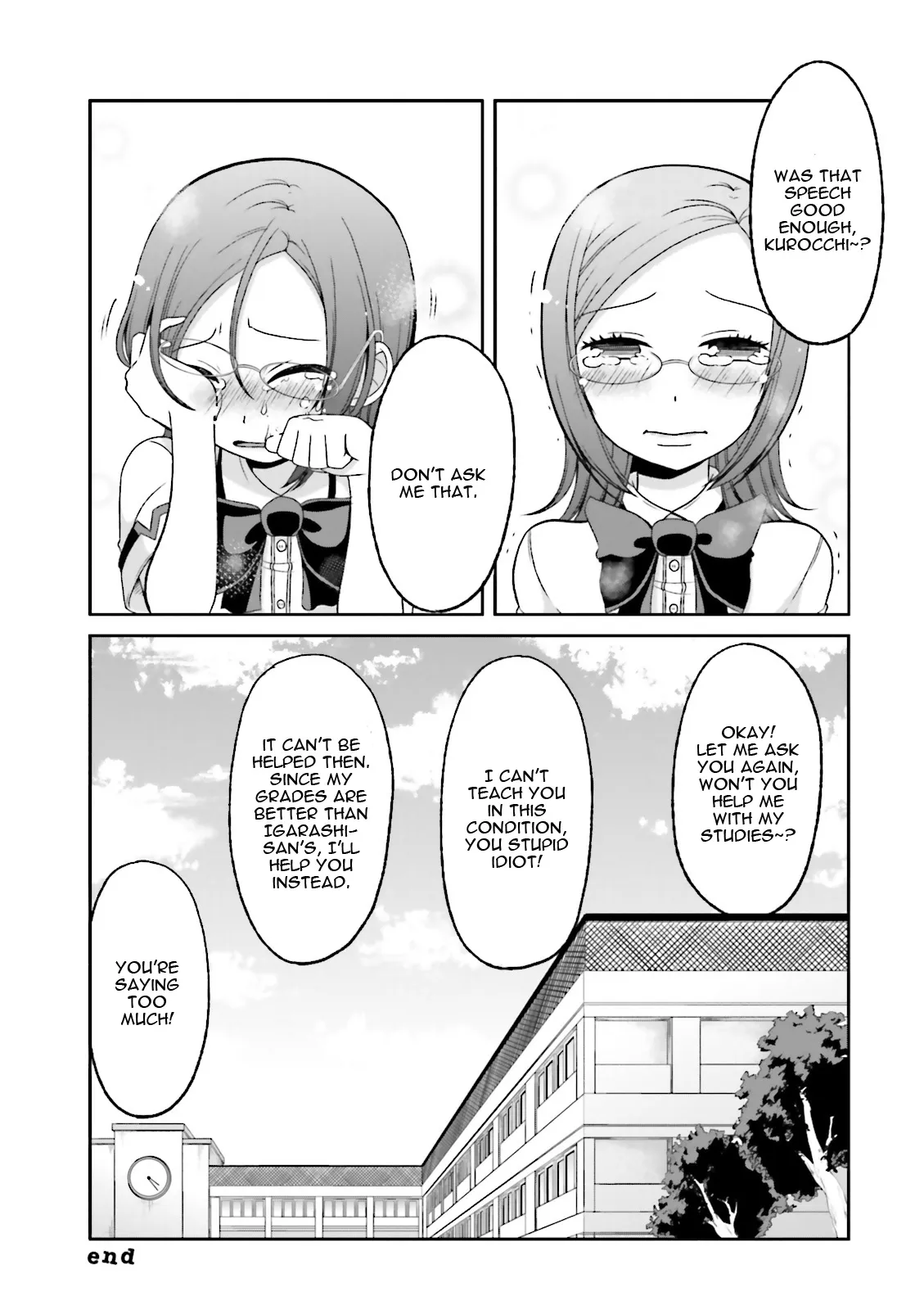 Boku no Kanojo ga Majime Sugiru Shojo Bitch na Ken Chapter 61 page 10 - 