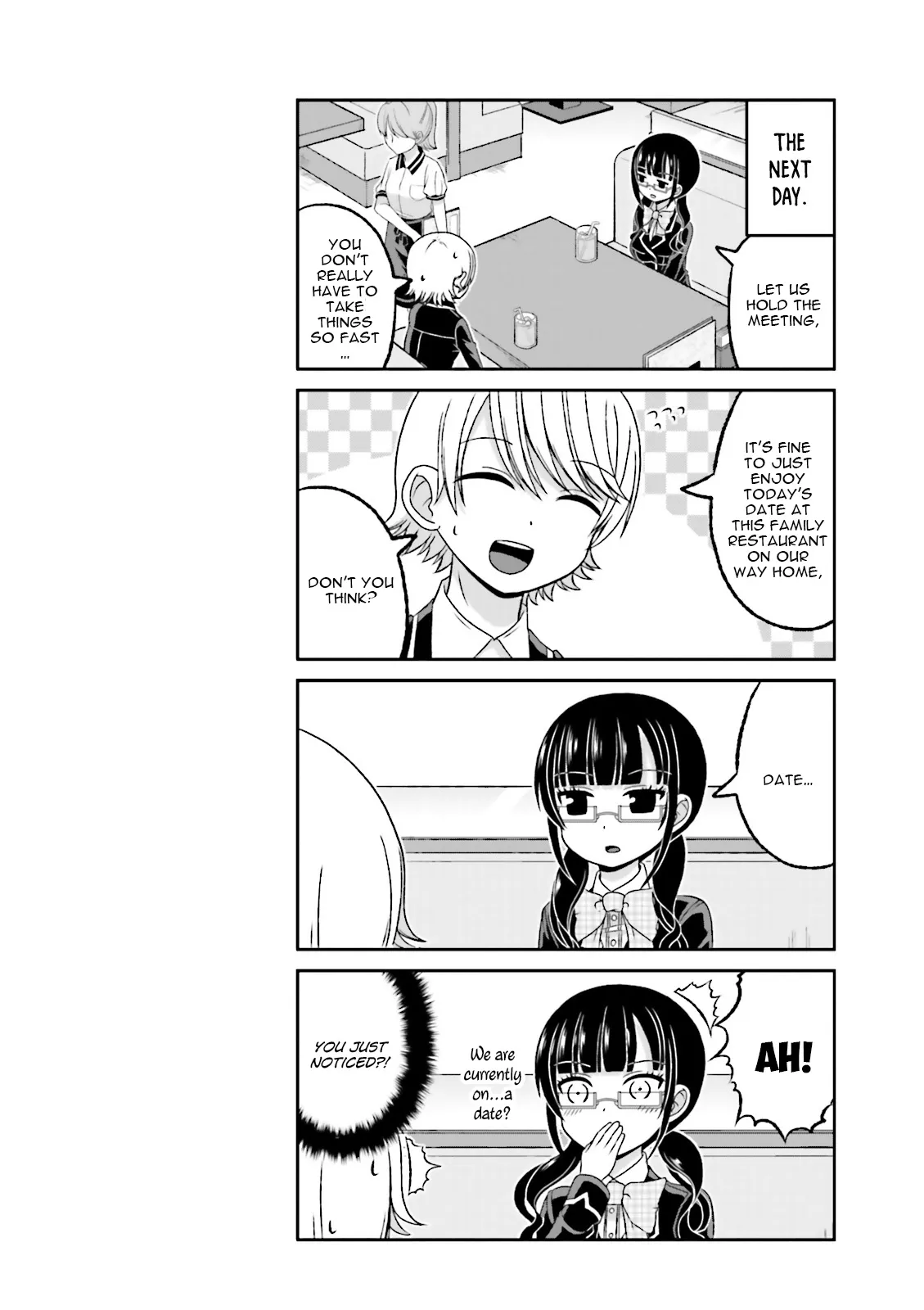 Boku no Kanojo ga Majime Sugiru Shojo Bitch na Ken Chapter 63.5 page 12 - 