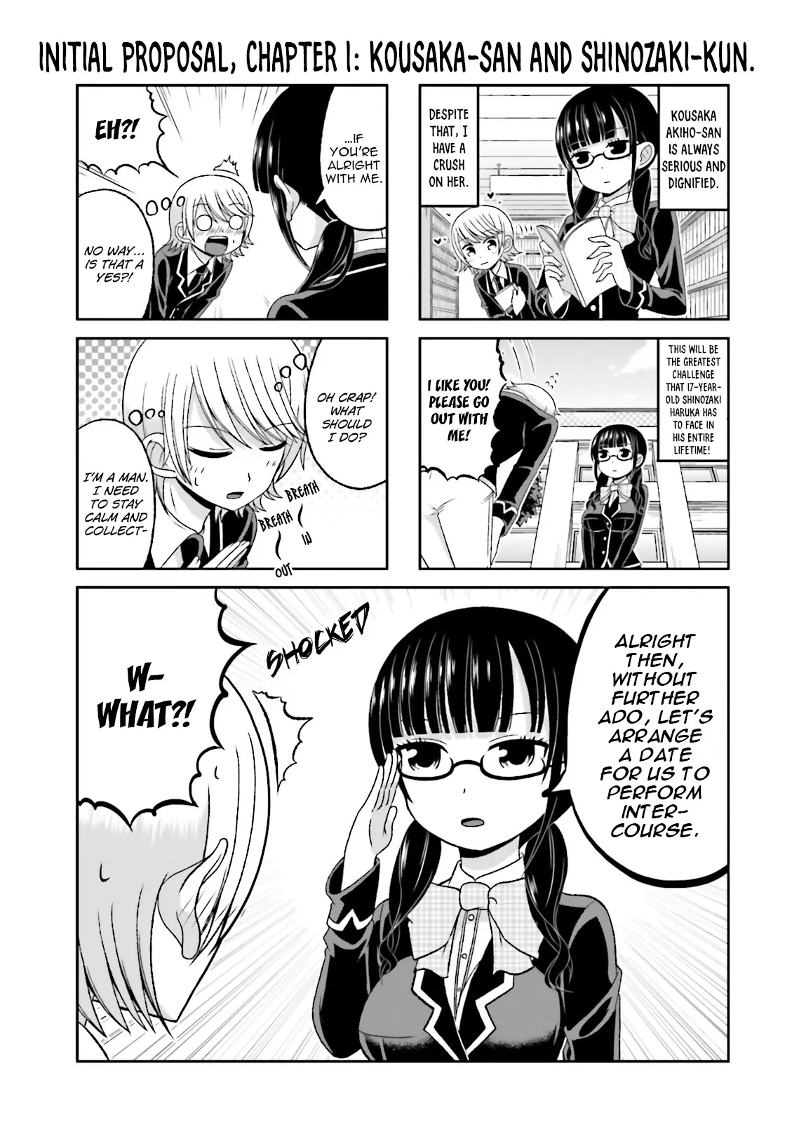 Boku no Kanojo ga Majime Sugiru Shojo Bitch na Ken Chapter 63.5 page 3 - 