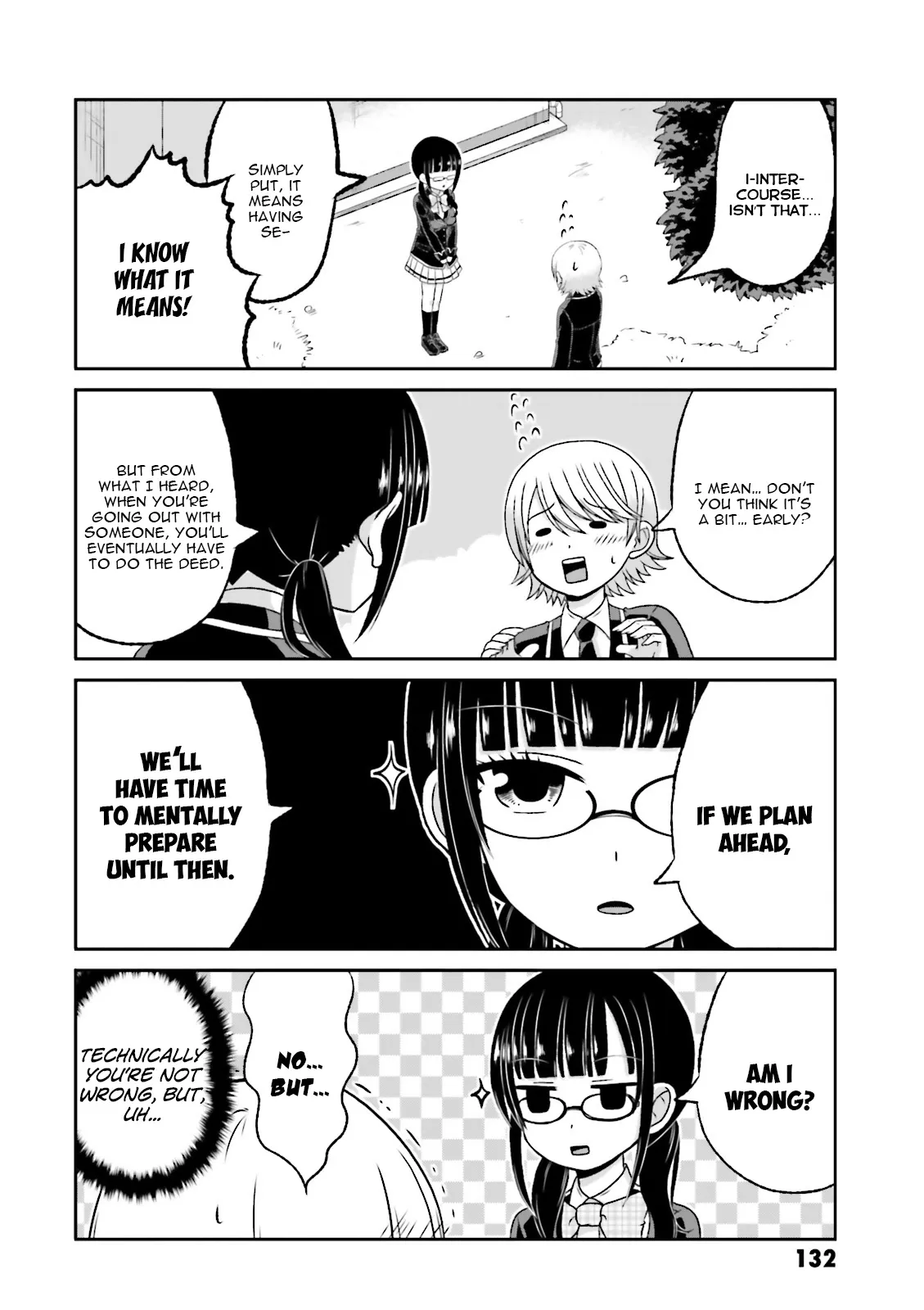 Boku no Kanojo ga Majime Sugiru Shojo Bitch na Ken Chapter 63.5 page 4 - 