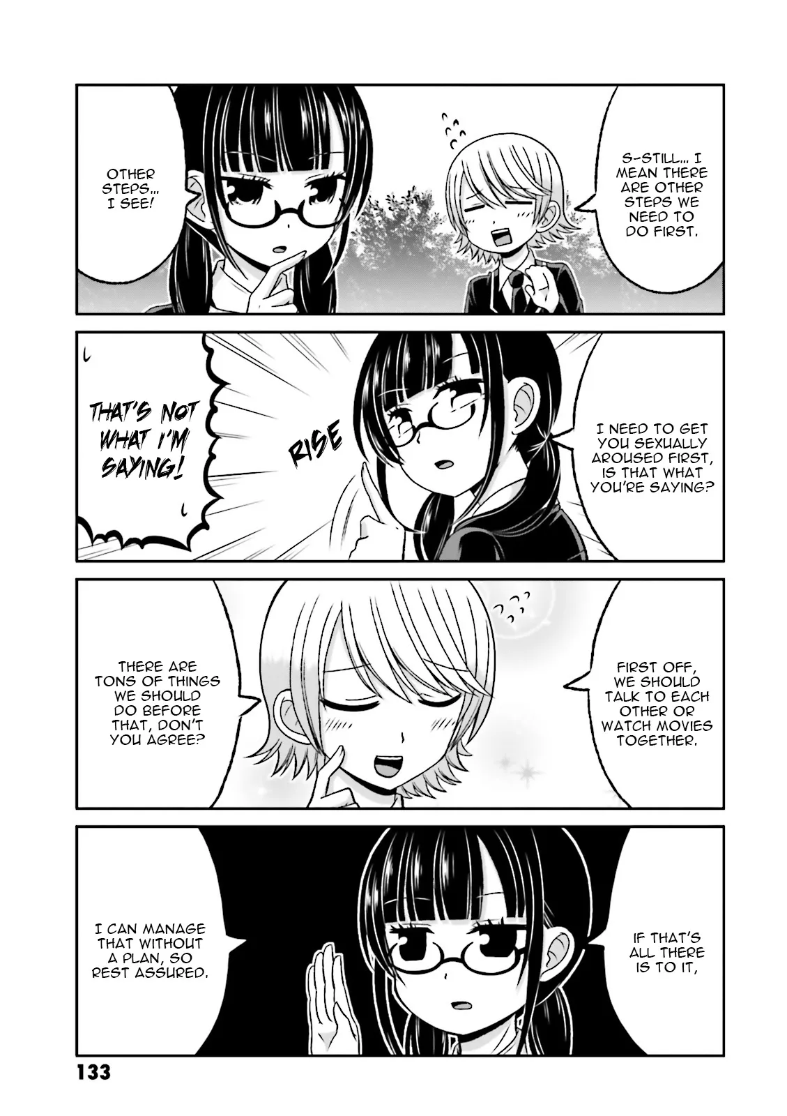 Boku no Kanojo ga Majime Sugiru Shojo Bitch na Ken Chapter 63.5 page 5 - 