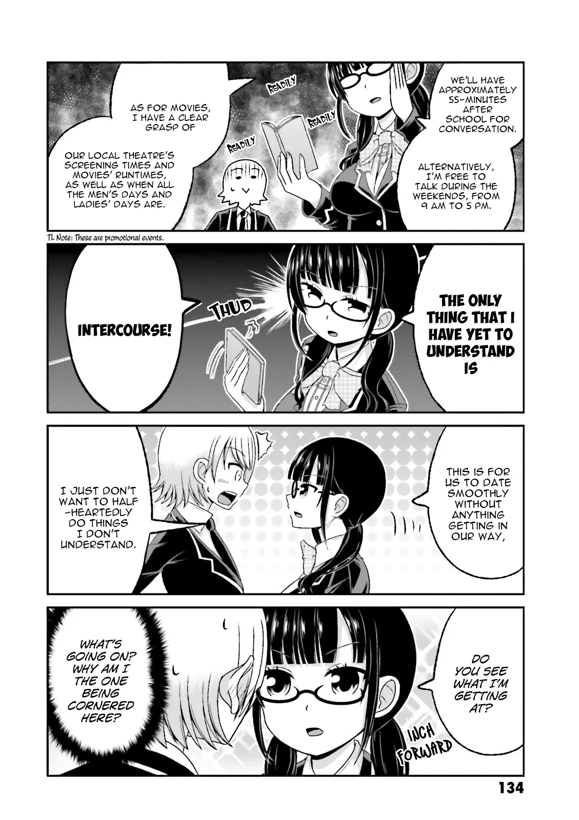 Boku no Kanojo ga Majime Sugiru Shojo Bitch na Ken Chapter 63.5 page 6 - 