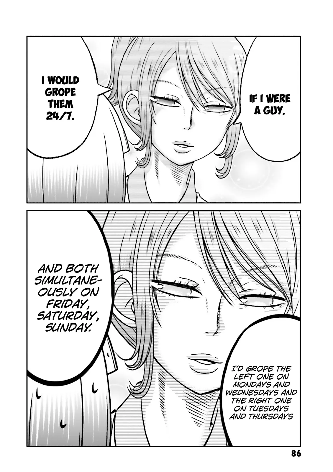 Boku no Kanojo ga Majime Sugiru Shojo Bitch na Ken Chapter 63 page 9 - 