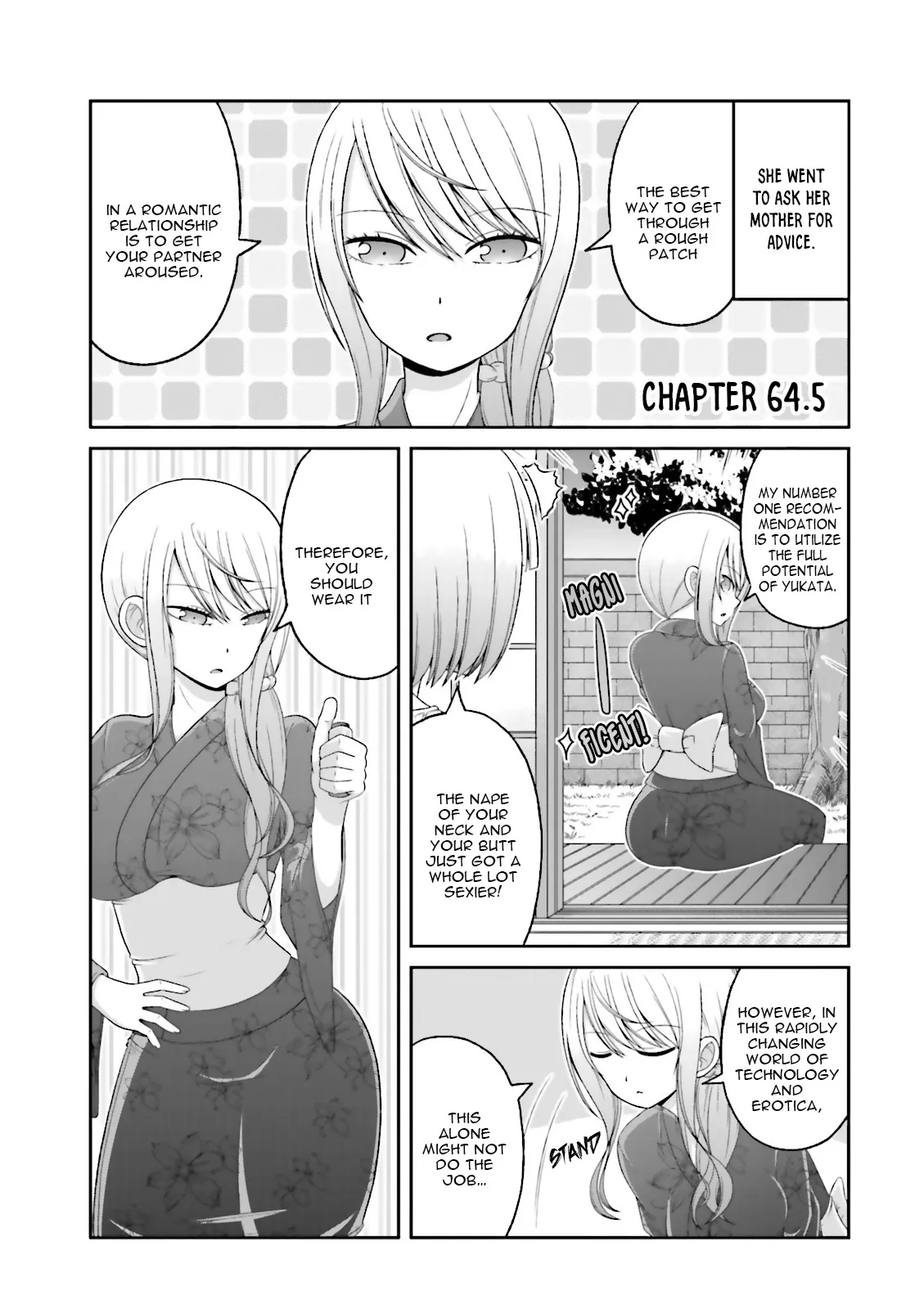 Boku no Kanojo ga Majime Sugiru Shojo Bitch na Ken Chapter 64.5 page 2 - 