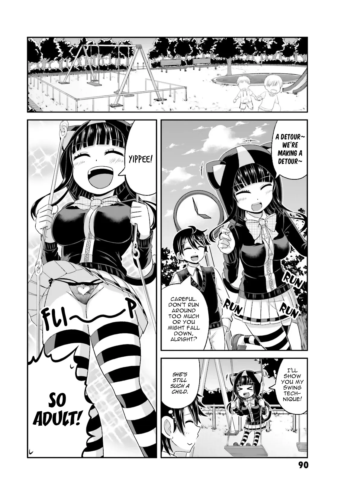 Boku no Kanojo ga Majime Sugiru Shojo Bitch na Ken Chapter 67.5 page 3 - 