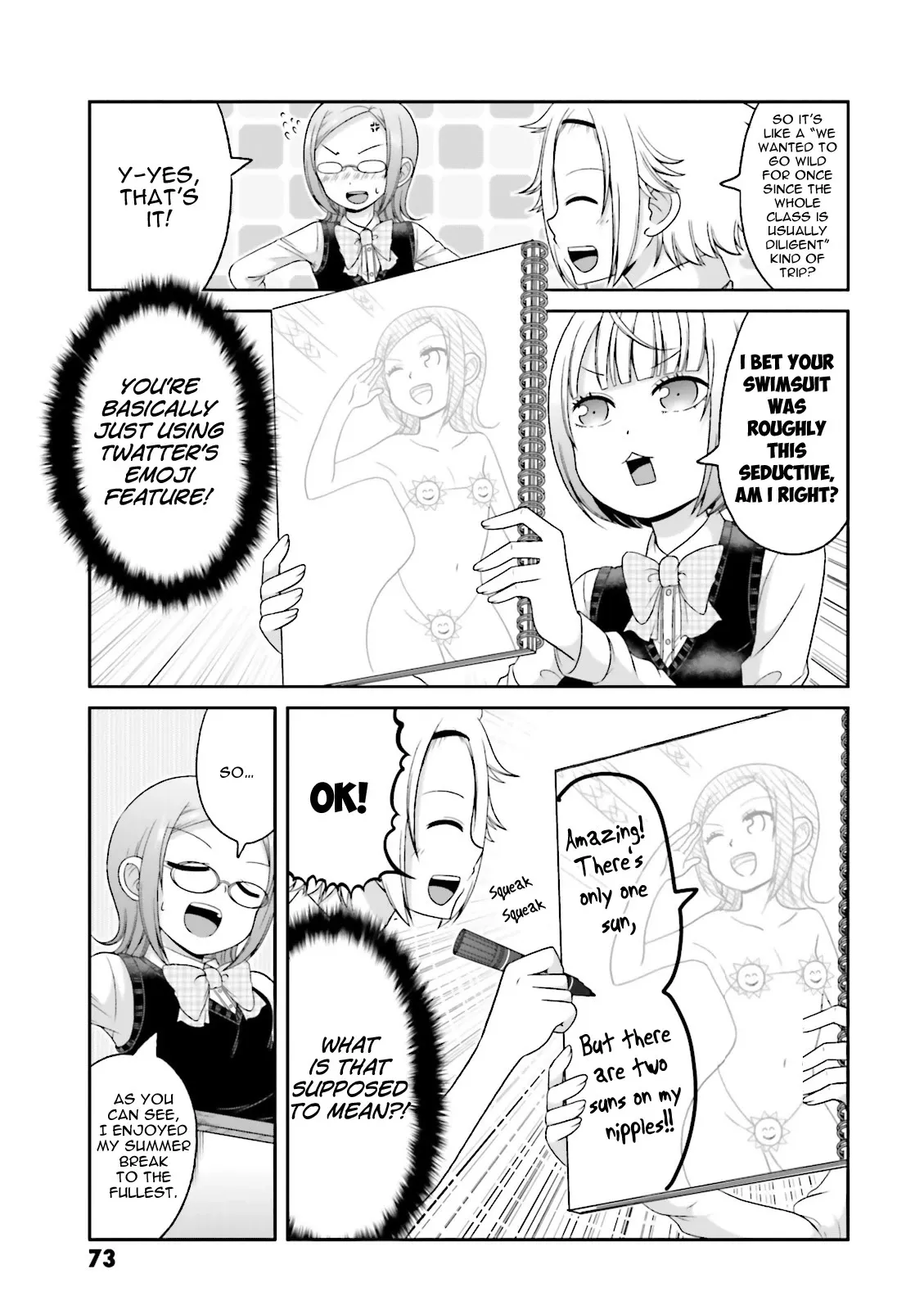 Boku no Kanojo ga Majime Sugiru Shojo Bitch na Ken Chapter 67 page 4 - 