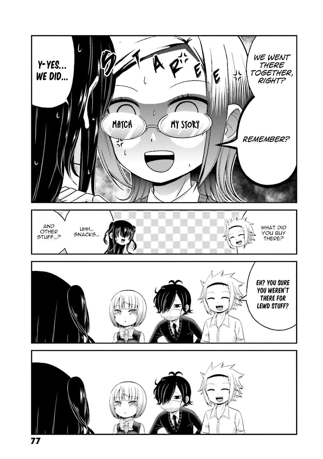 Boku no Kanojo ga Majime Sugiru Shojo Bitch na Ken Chapter 67 page 8 - 