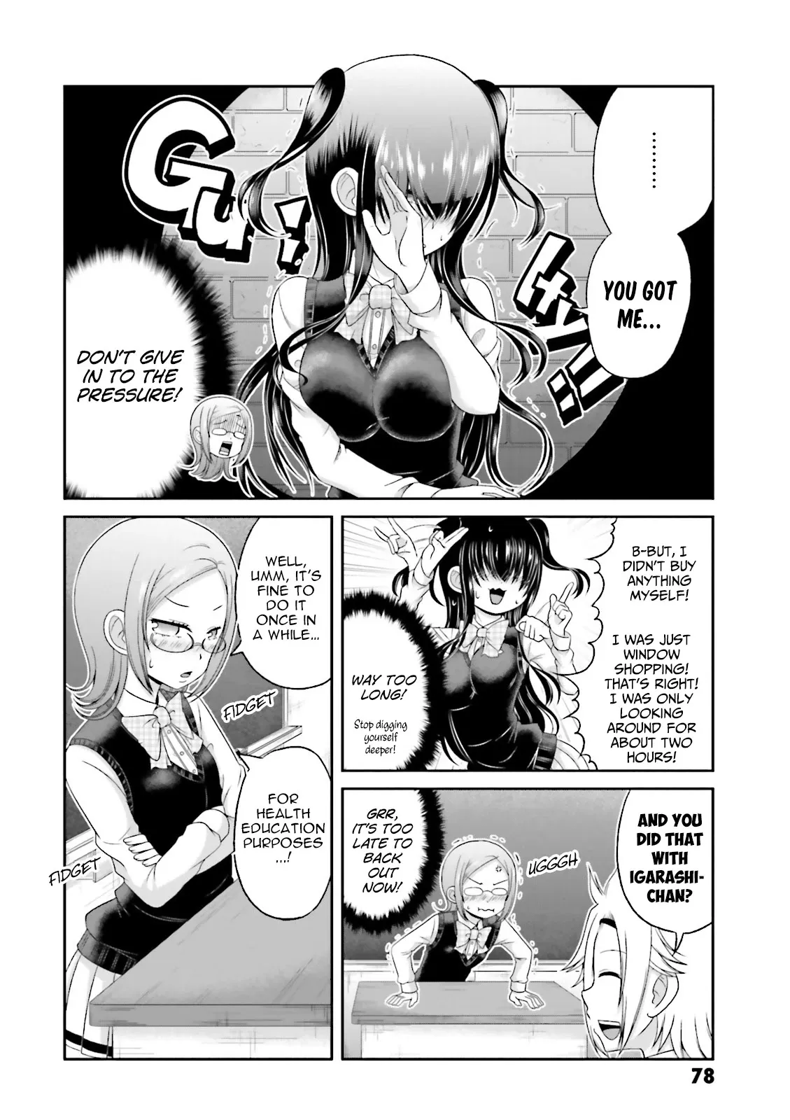 Boku no Kanojo ga Majime Sugiru Shojo Bitch na Ken Chapter 67 page 9 - 