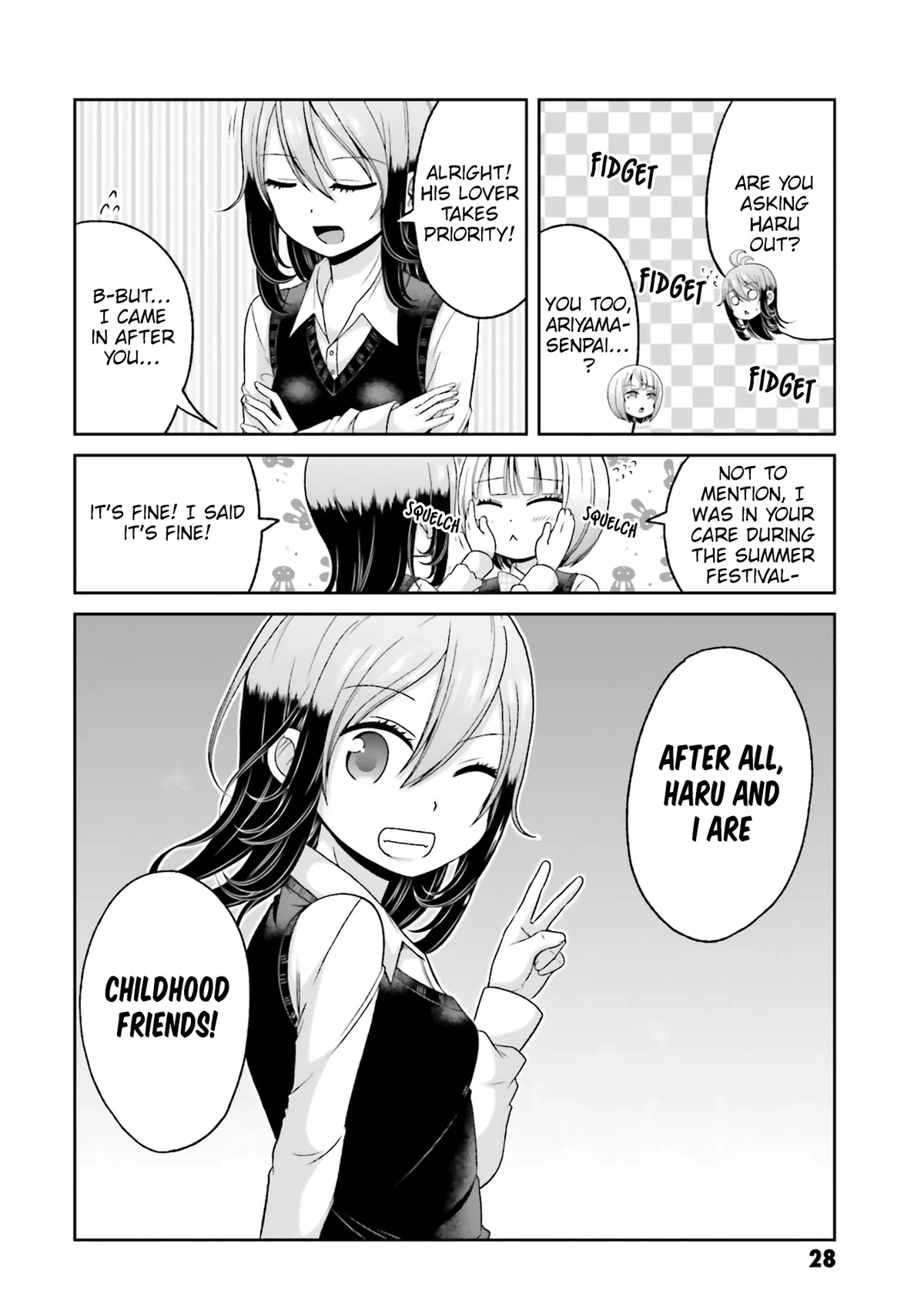 Boku no Kanojo ga Majime Sugiru Shojo Bitch na Ken Chapter 71 page 13 - 