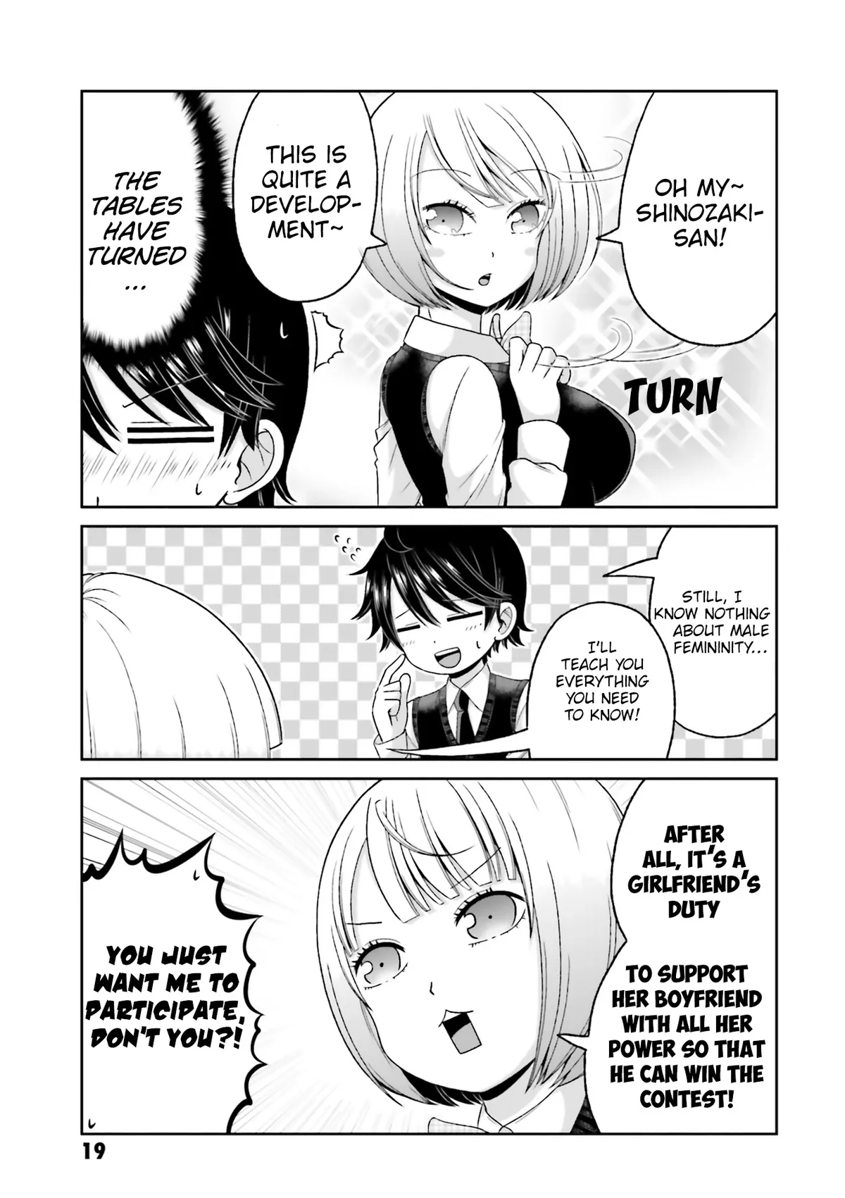 Boku no Kanojo ga Majime Sugiru Shojo Bitch na Ken Chapter 71 page 4 - 
