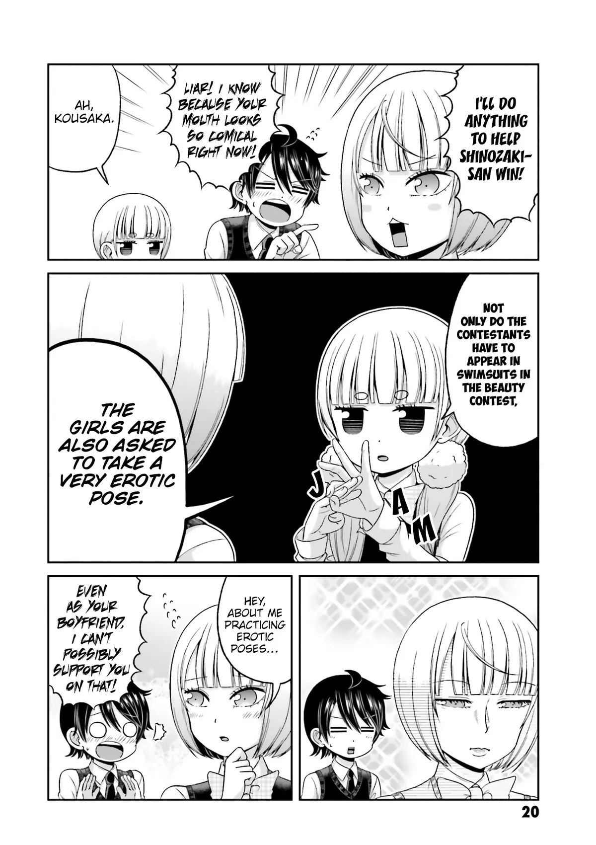 Boku no Kanojo ga Majime Sugiru Shojo Bitch na Ken Chapter 71 page 5 - 