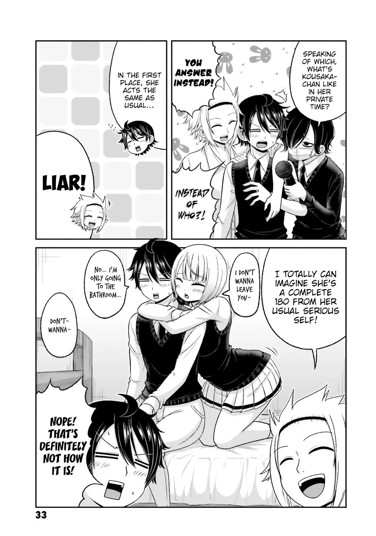 Boku no Kanojo ga Majime Sugiru Shojo Bitch na Ken Chapter 72 page 4 - 