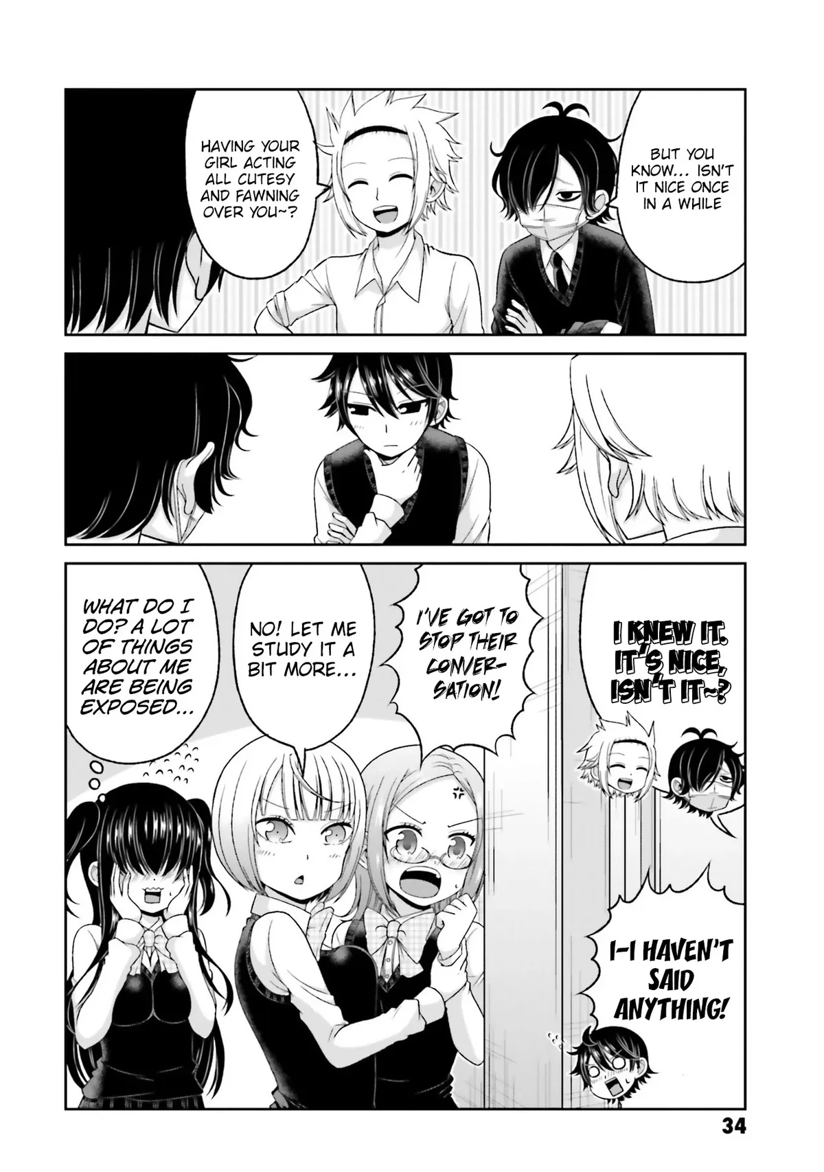 Boku no Kanojo ga Majime Sugiru Shojo Bitch na Ken Chapter 72 page 5 - 