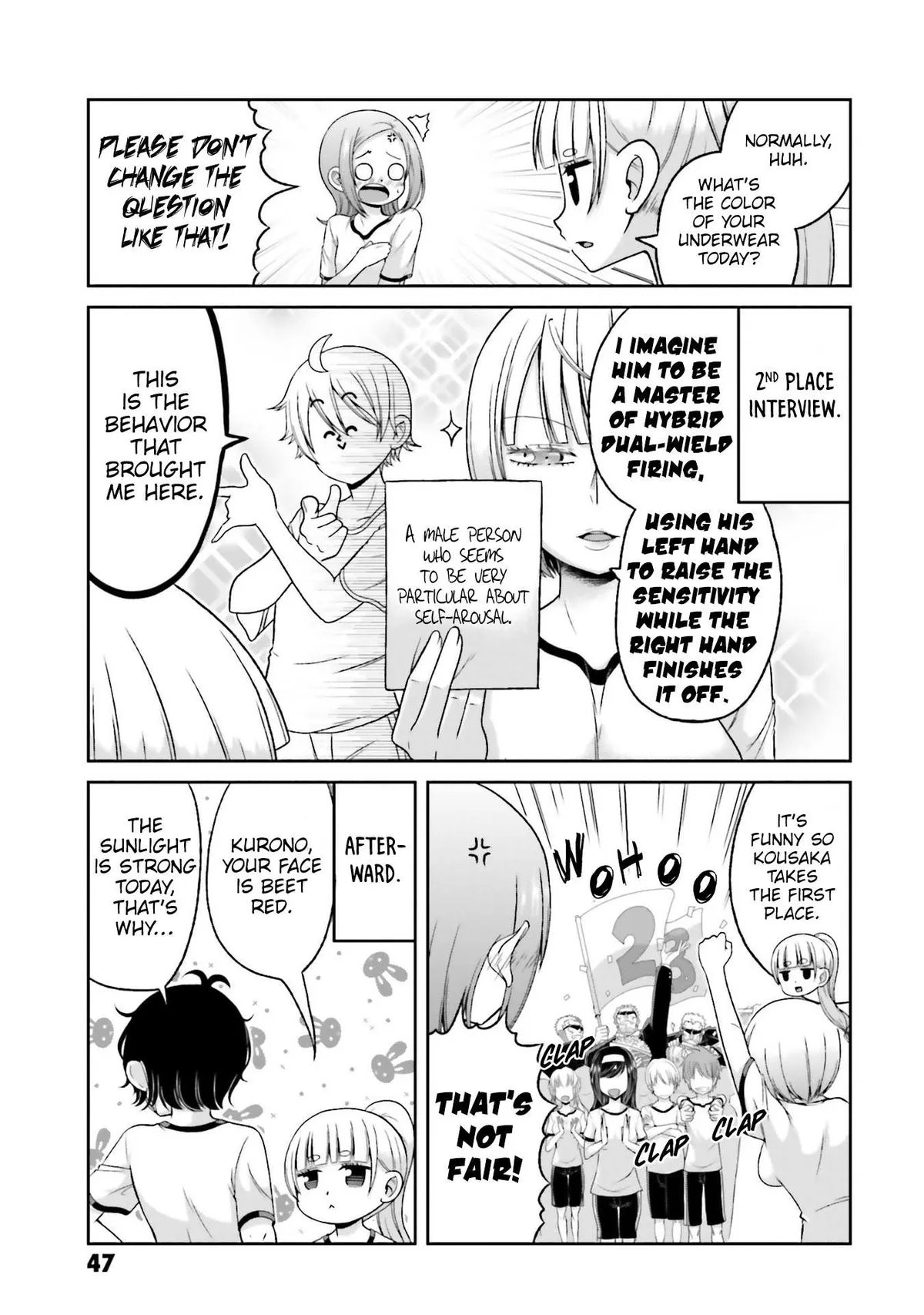 Boku no Kanojo ga Majime Sugiru Shojo Bitch na Ken Chapter 73 page 6 - 